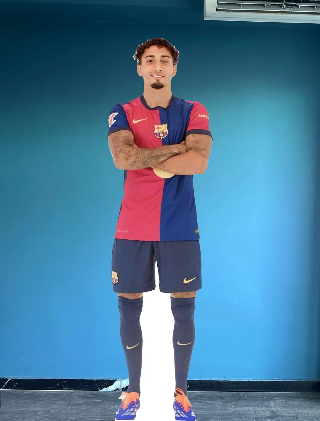 ⚽Raphinha Cardboard Cutout Figure – Raphael Dias Belloli Life-Size ...