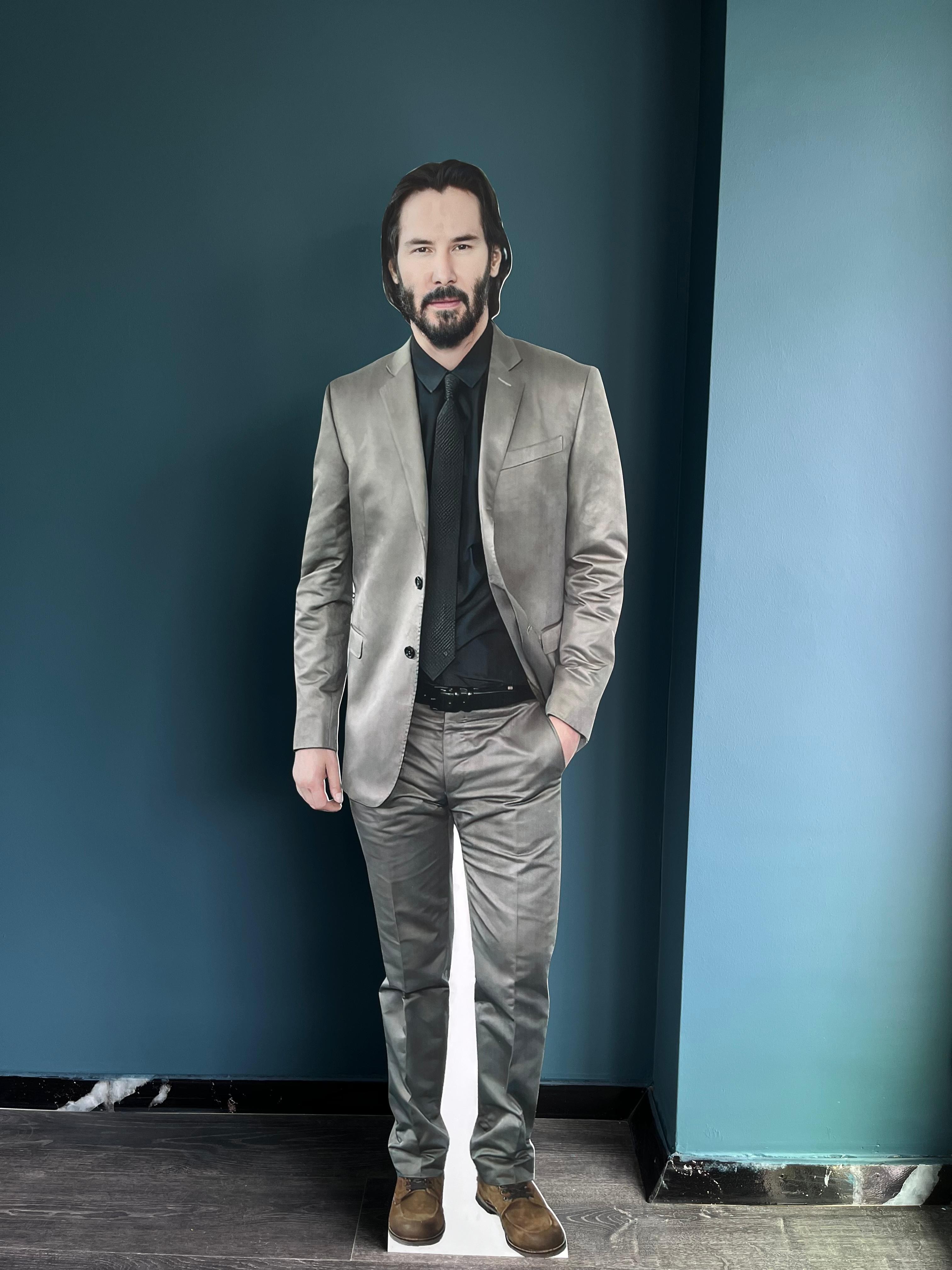 Keanu Reeves Dekupe Kesim Model Keanu Reeves Gerçek Boyutlu Model