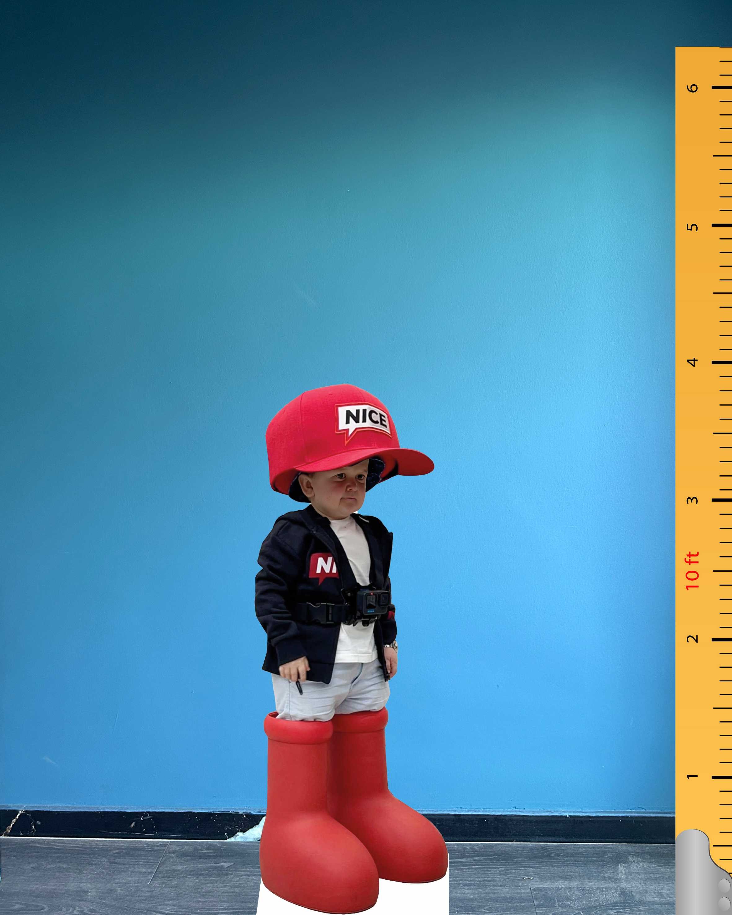 Hasbulla Magomedov Cardboard Cutout Model Nice Phenomenon Hasbulla Figur Standee Little Man Hasbulla Cardboard