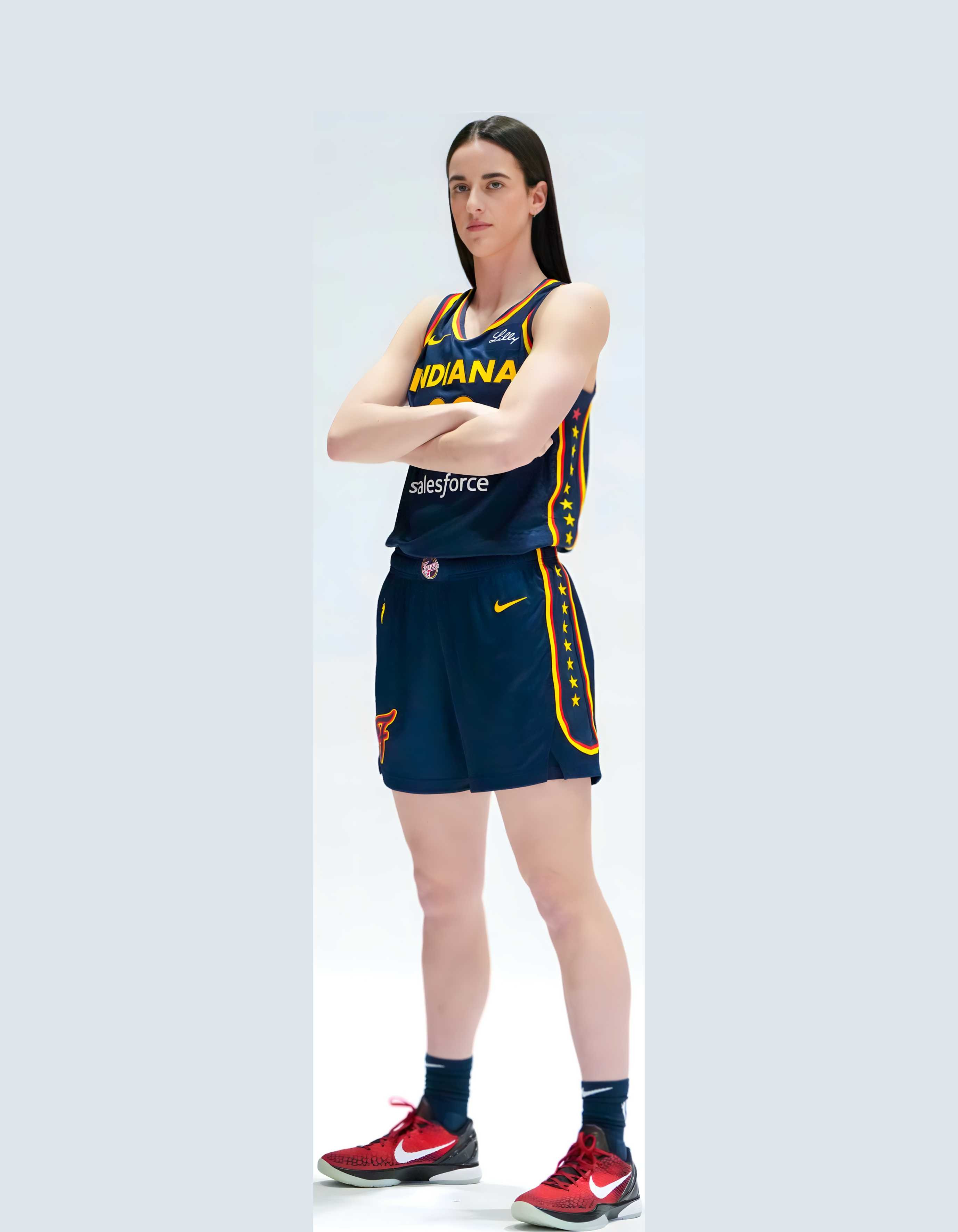 Caitlin Clark Indiana Fever Jersey Plastic Cutout Life Size Model