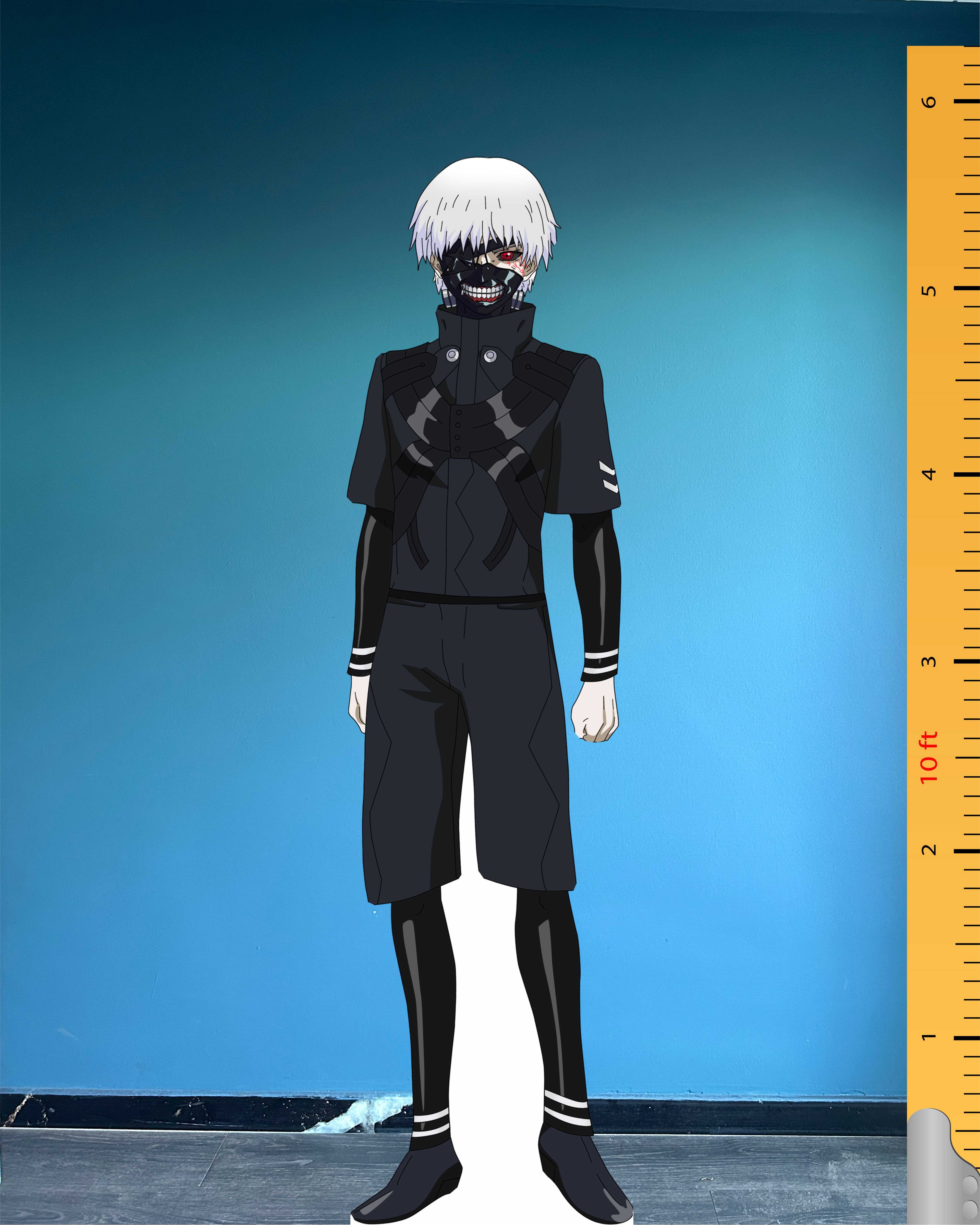 Ken Kaneki Cardboard Cutout Model Tokyo Ghoul Figure Fictional Character Plastic Standee