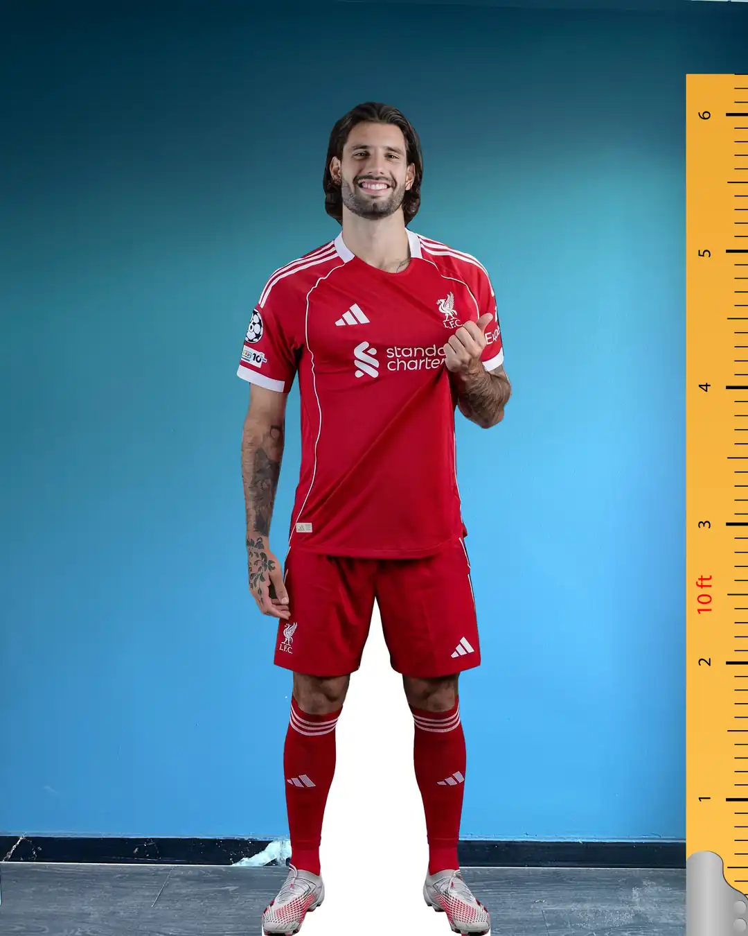 Dominik Szoboszlai Liverpool FC Gerçek Boy Maket – #8 Numara