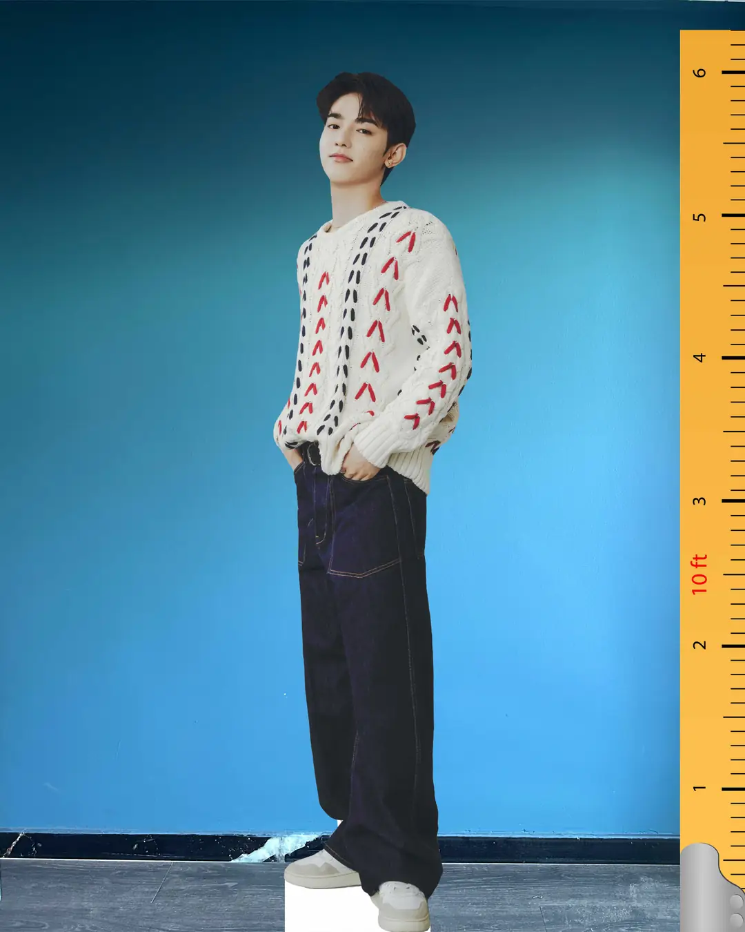 Zhang Hao ZB1 Life Size Cardboard Cutout – ZEROBASEONE Boys Planet