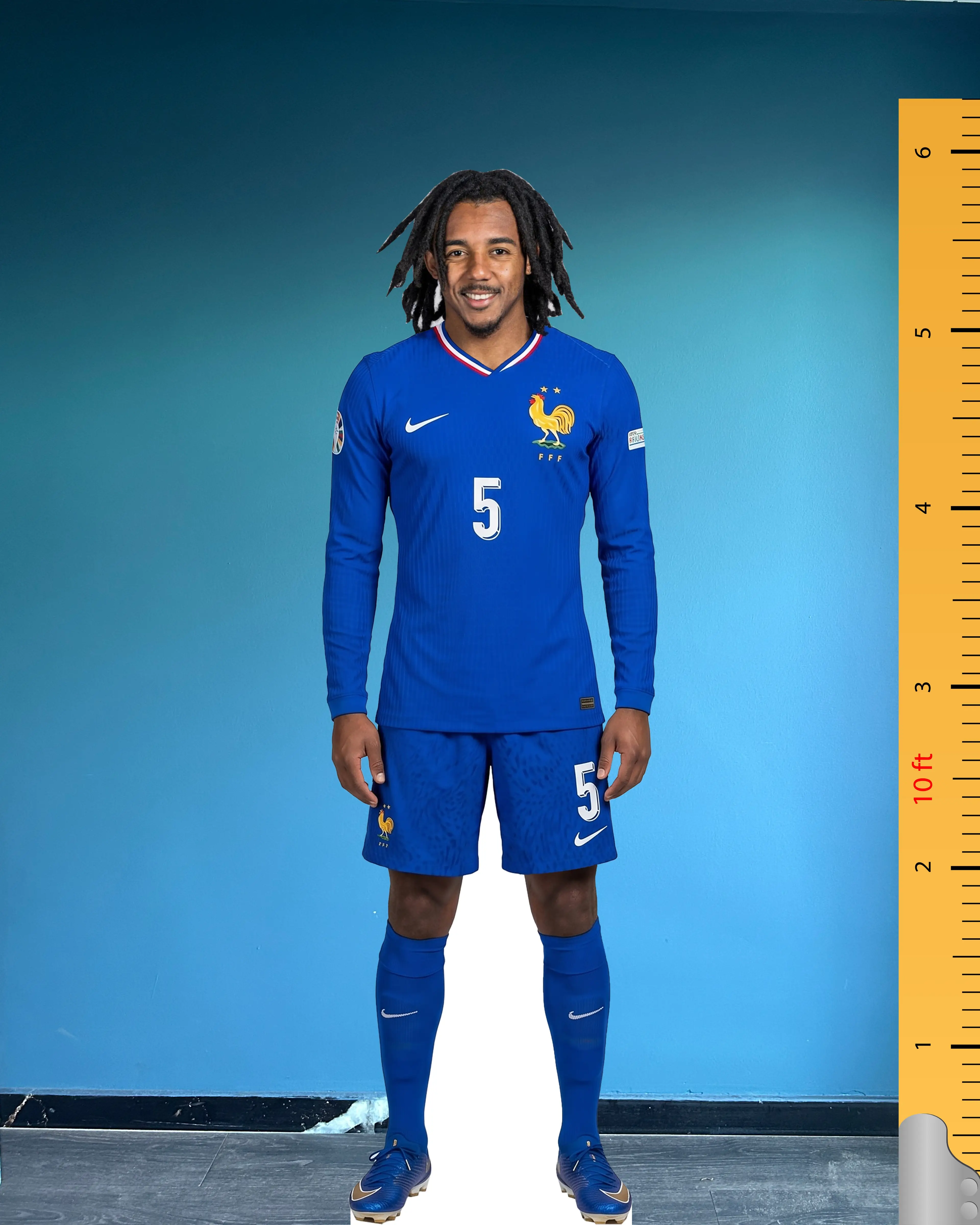 Jules Kounde Life Size Cardboard Cutout Model | France National