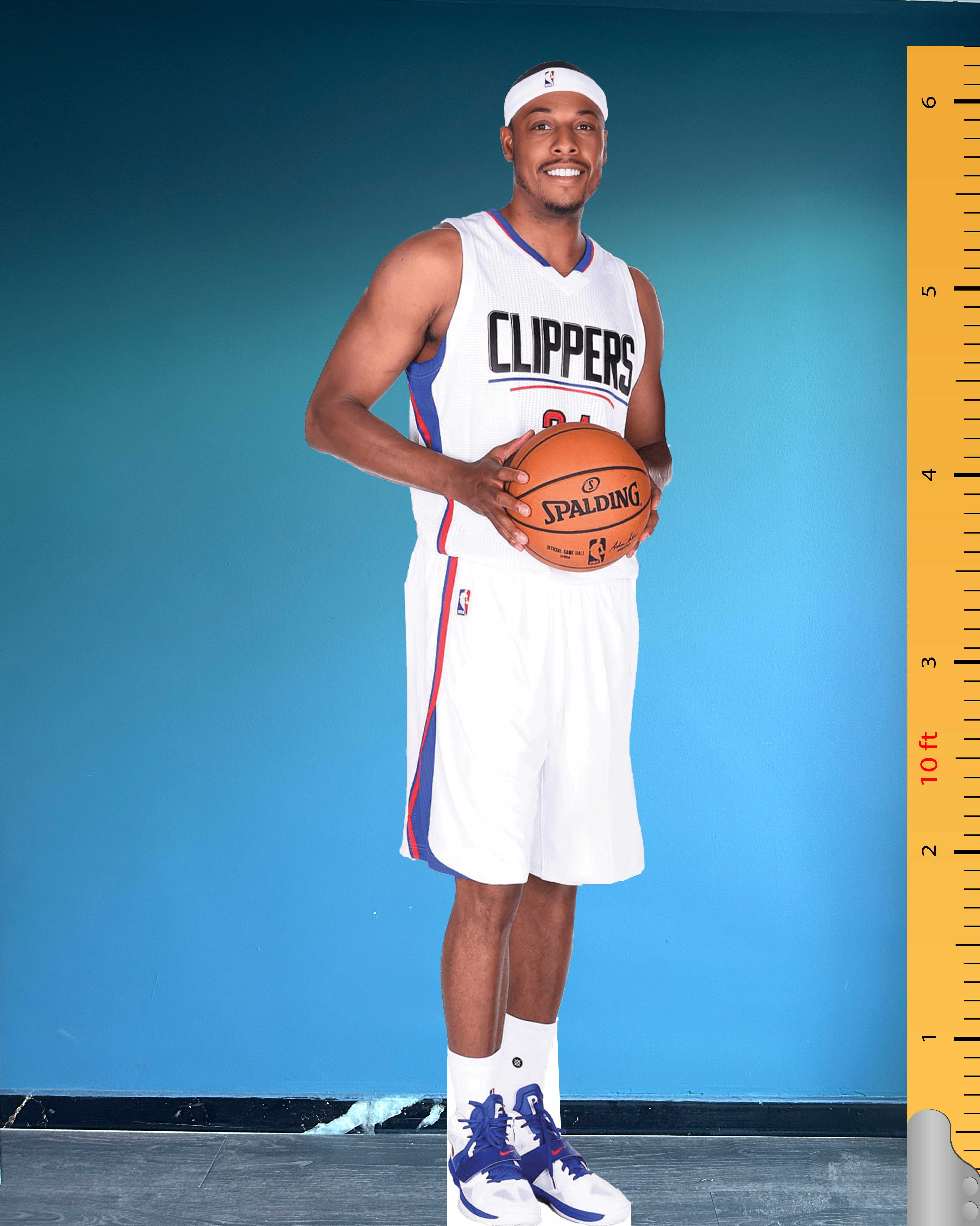 Paul Pierce Cardboard Cutout Model Plastic Standee LA Clippers The Truth
