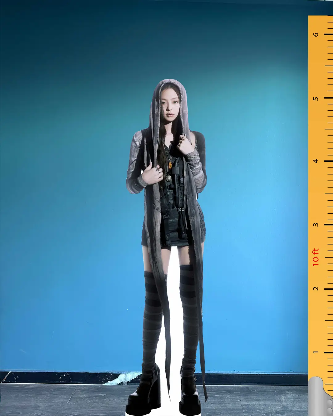 BLACKPINK Life size Cardboard Cutout Model – Jennie, Rosé, Jisoo