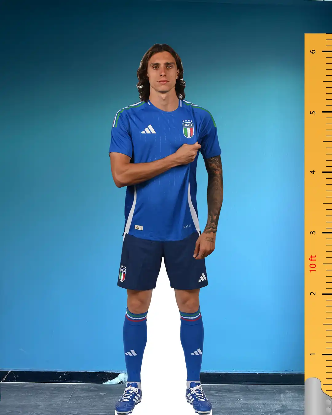Riccardo Calafiori Life Size Cardboard Cutout Model | Italy