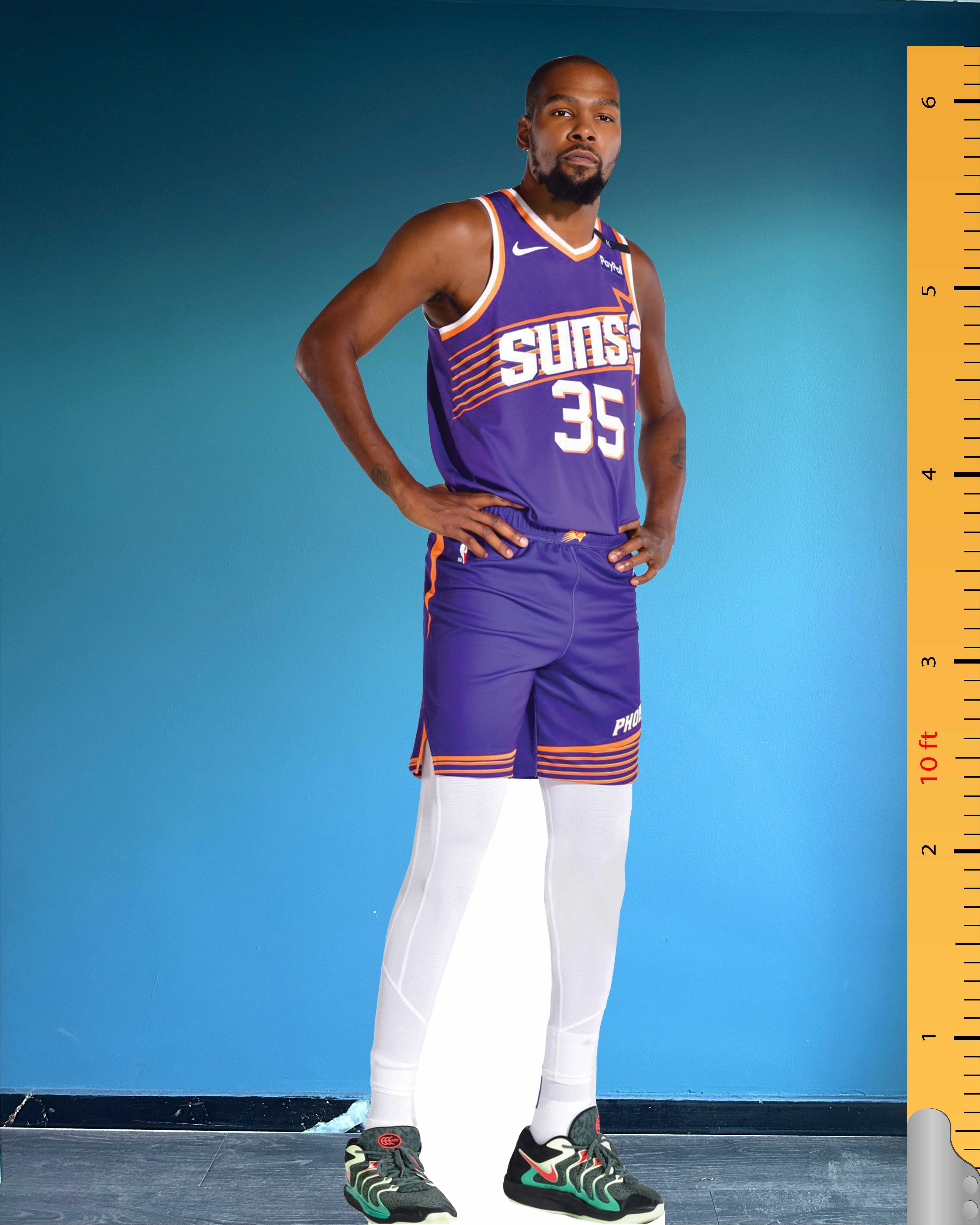 Kevin Durant Cardboard Cutout Model Plastic Standee Suns
