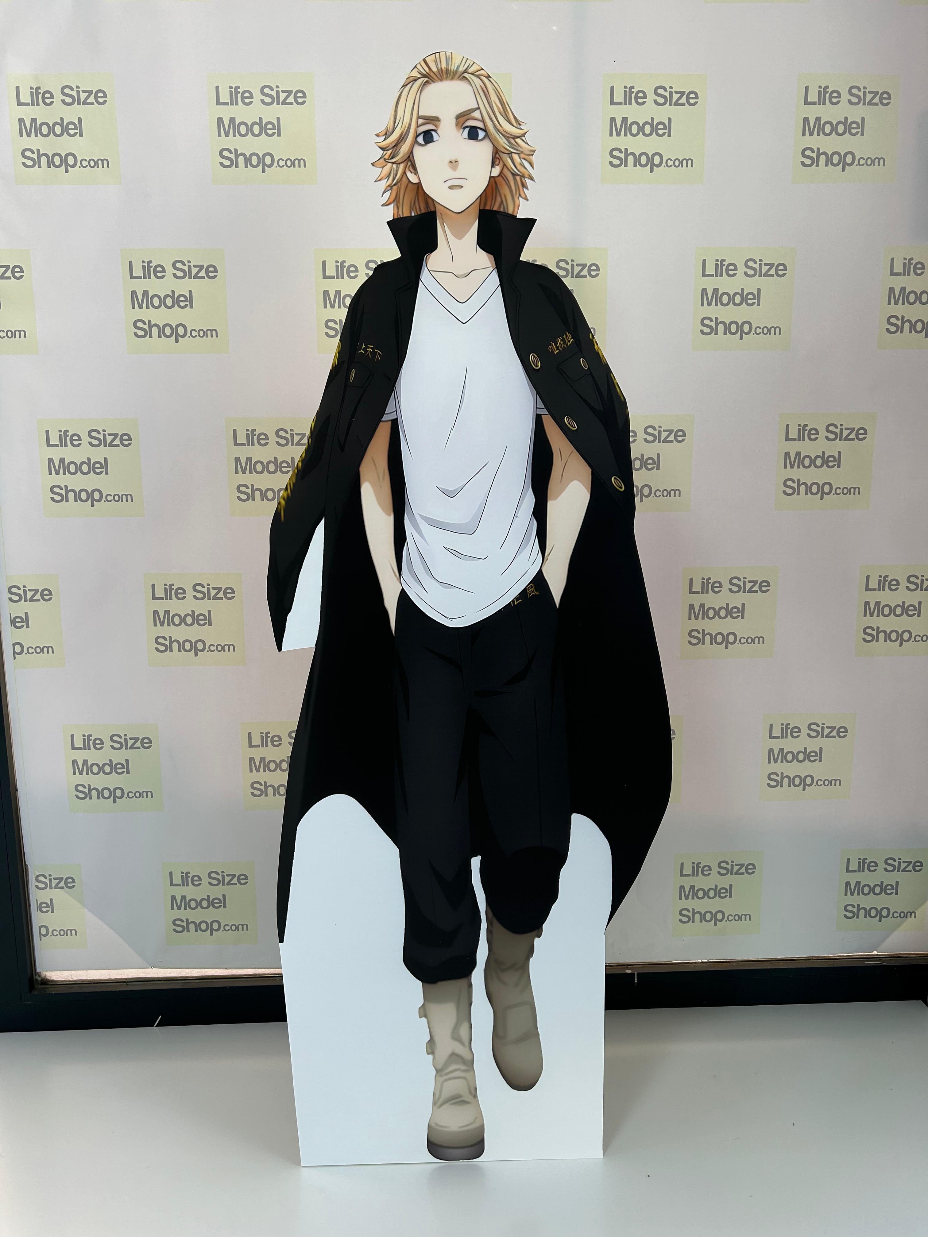 Manjiro Sano Modèle découpé en carton Tokio Manji Personnage Figurine debout en plastique