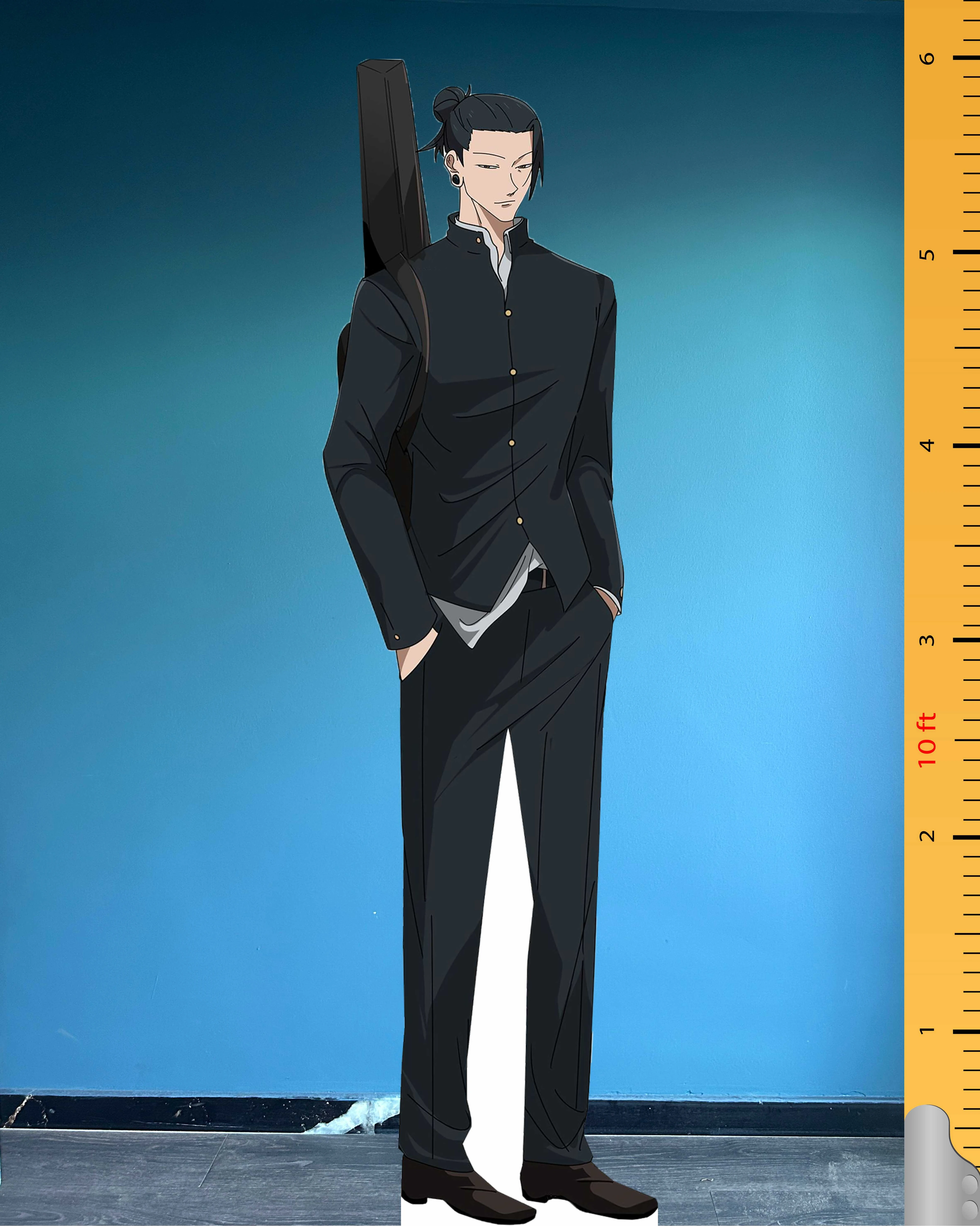 🕷️ Suguru Geto Full-Size Cardboard Model – The Mysterious and Charismatic Antagonist of Jujutsu Kaisen!