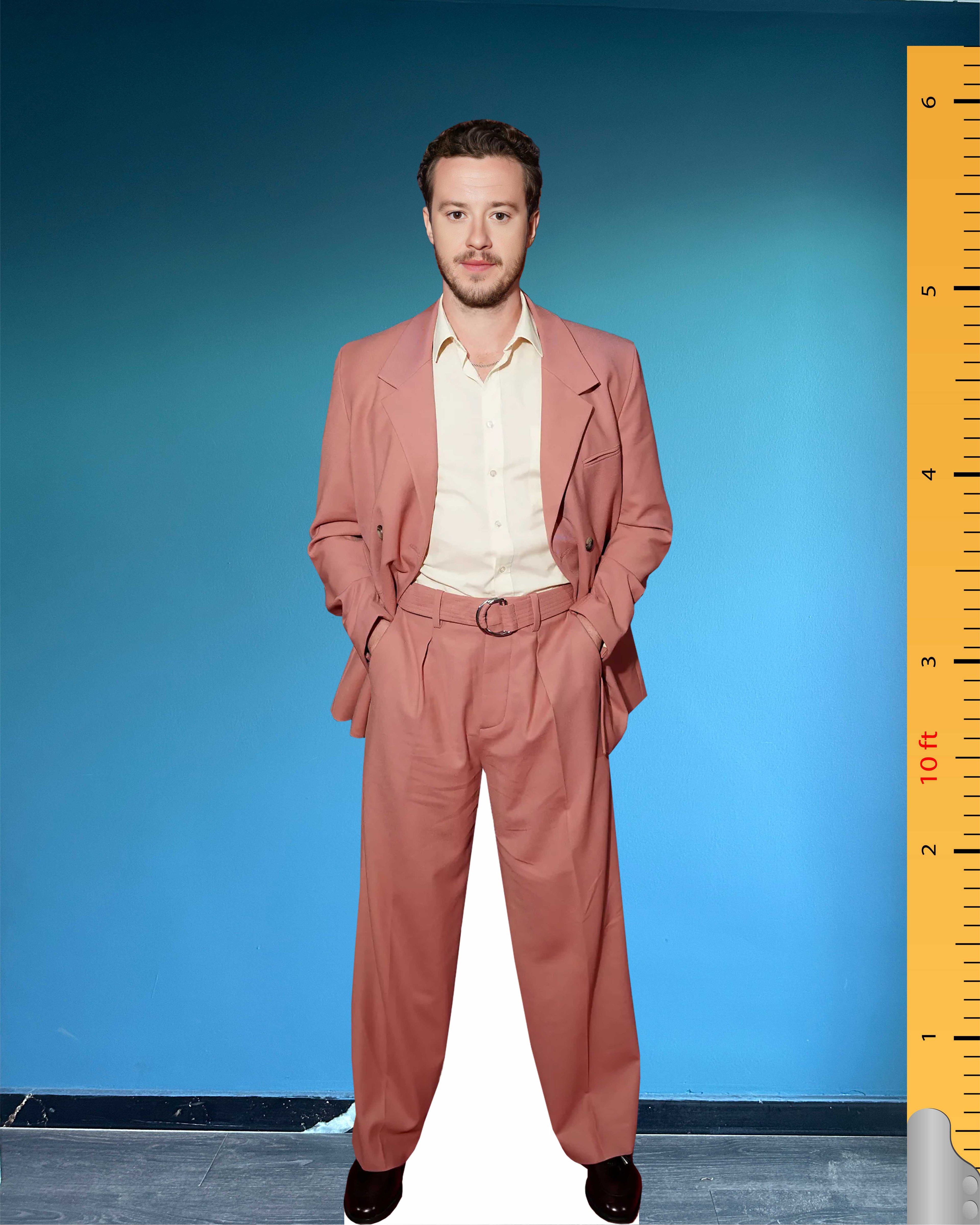 Joseph Quinn Cardboard Cutout Model Life Size Plastic Standee Model 