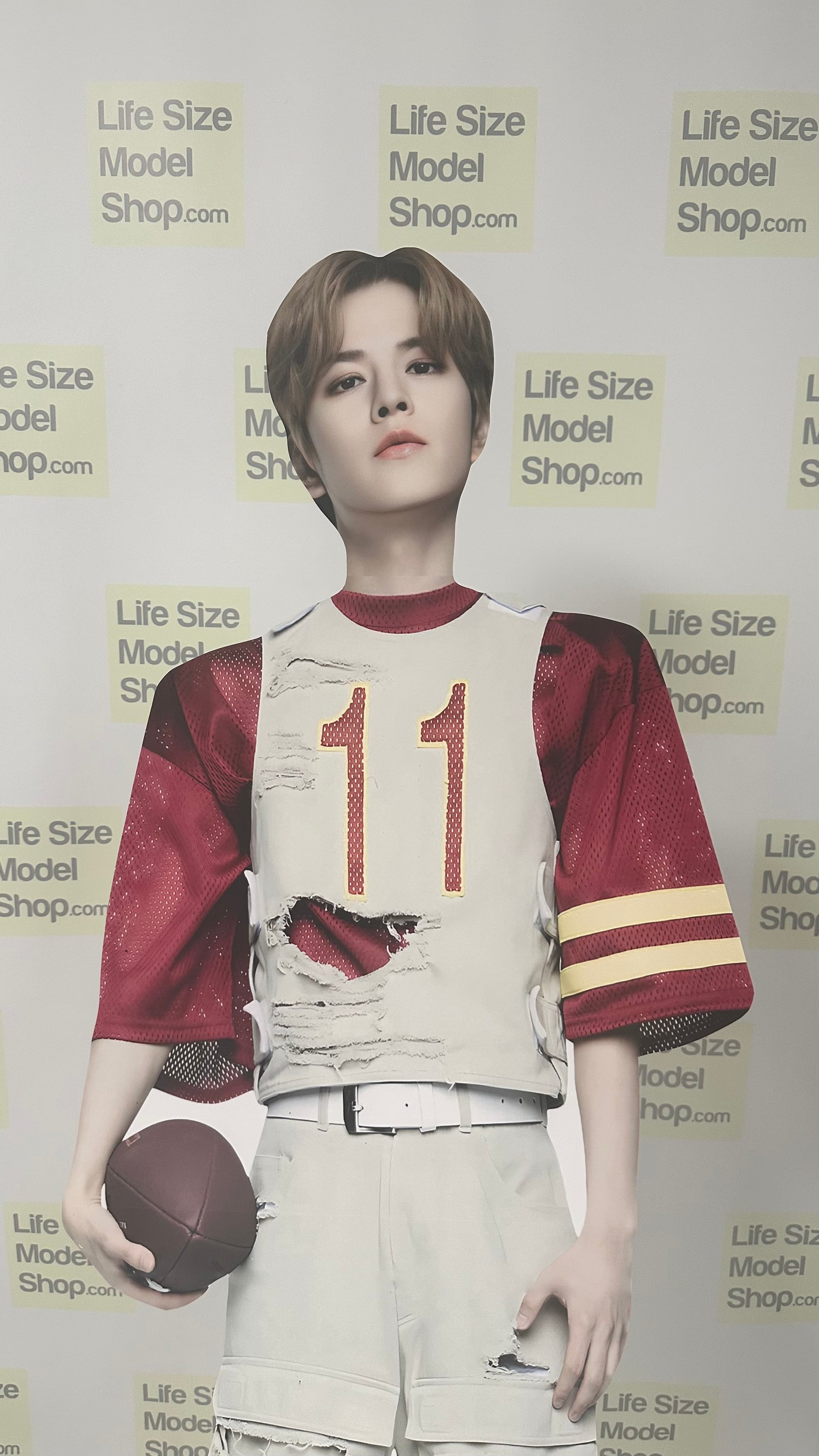 Seungmin Pappaufsteller Stray Kids Kim Seung-min Lebensgroßes Plastik-Aufstellermodell