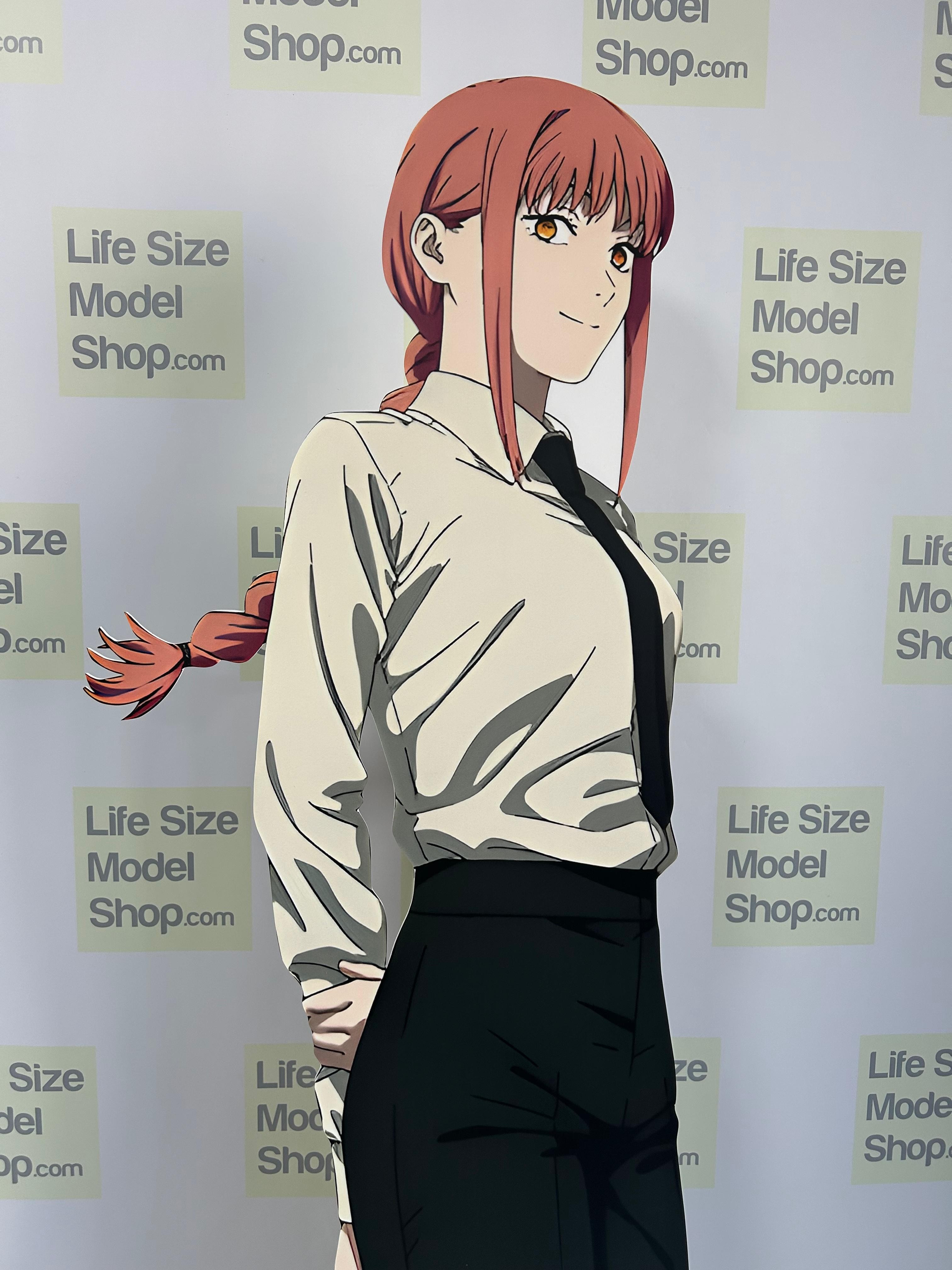 Makima Cardboard Cutout Model Anime Standee Figure Model