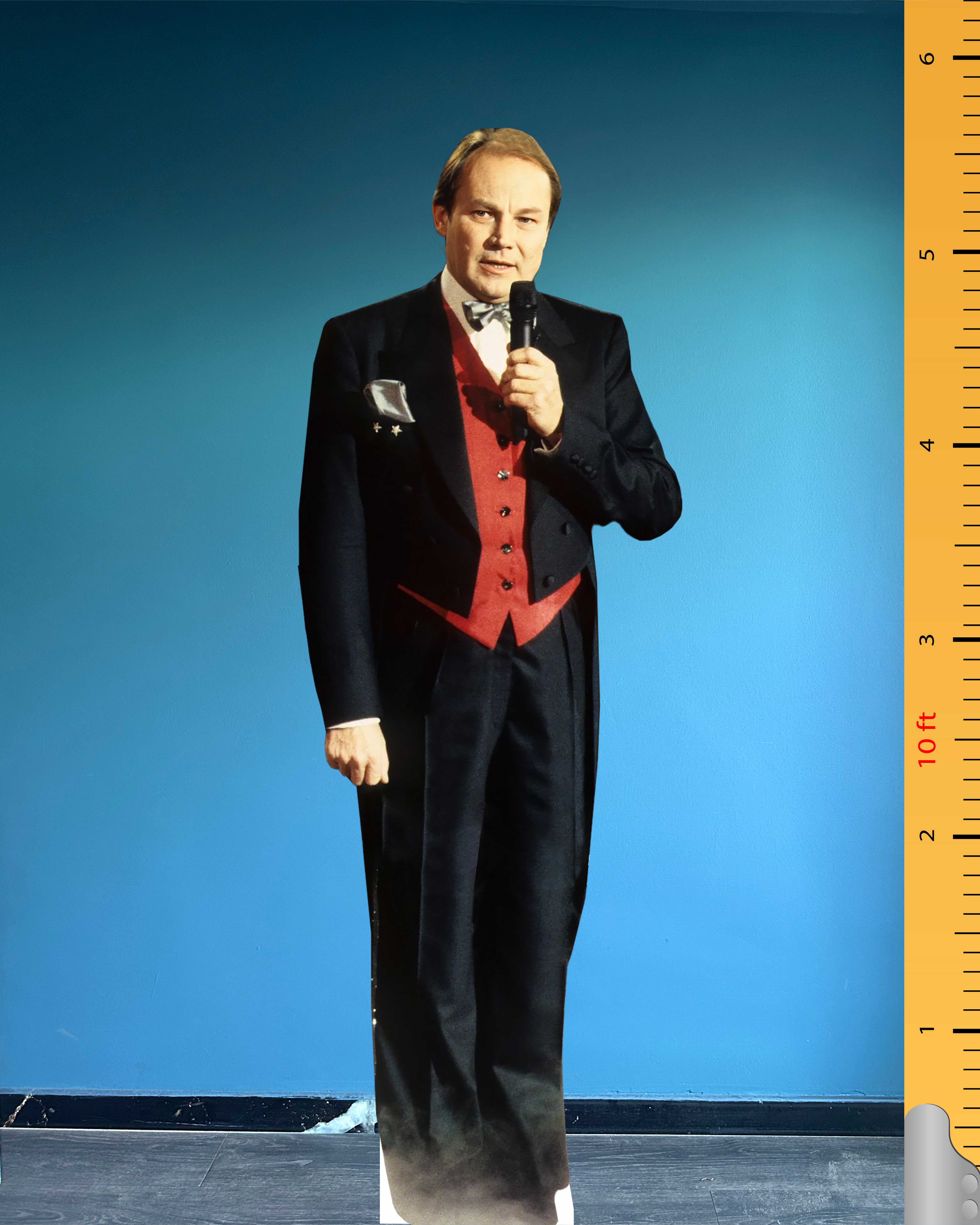 Klaus Maria Brandauer Life Size Cardboard Cutout Model Plastic Standee Celebrity Cutouts Australian Actor