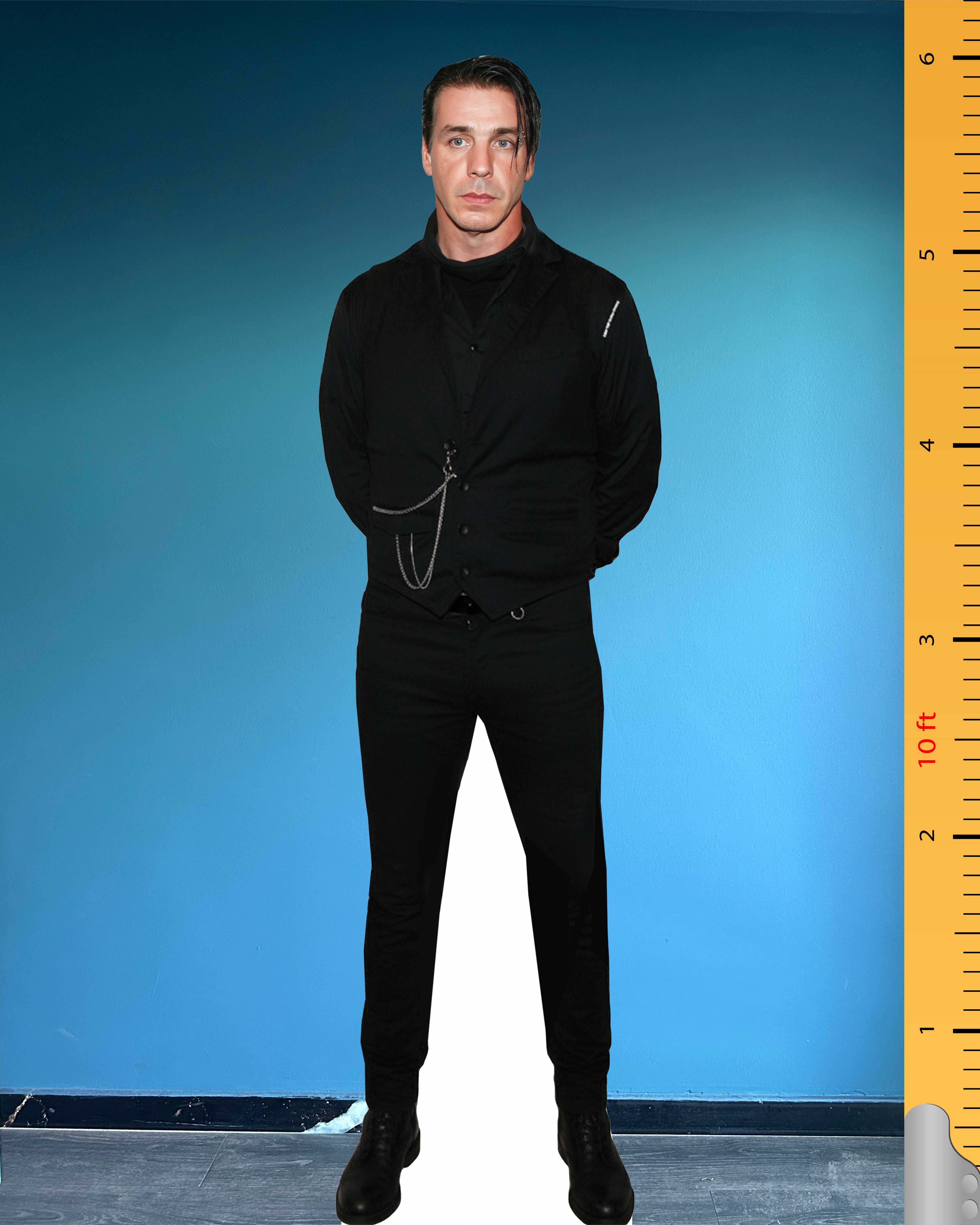 Till Lindemann Life Size Cardboard Cutout Model Plastic Standee Celebrity Cutouts Rammstein