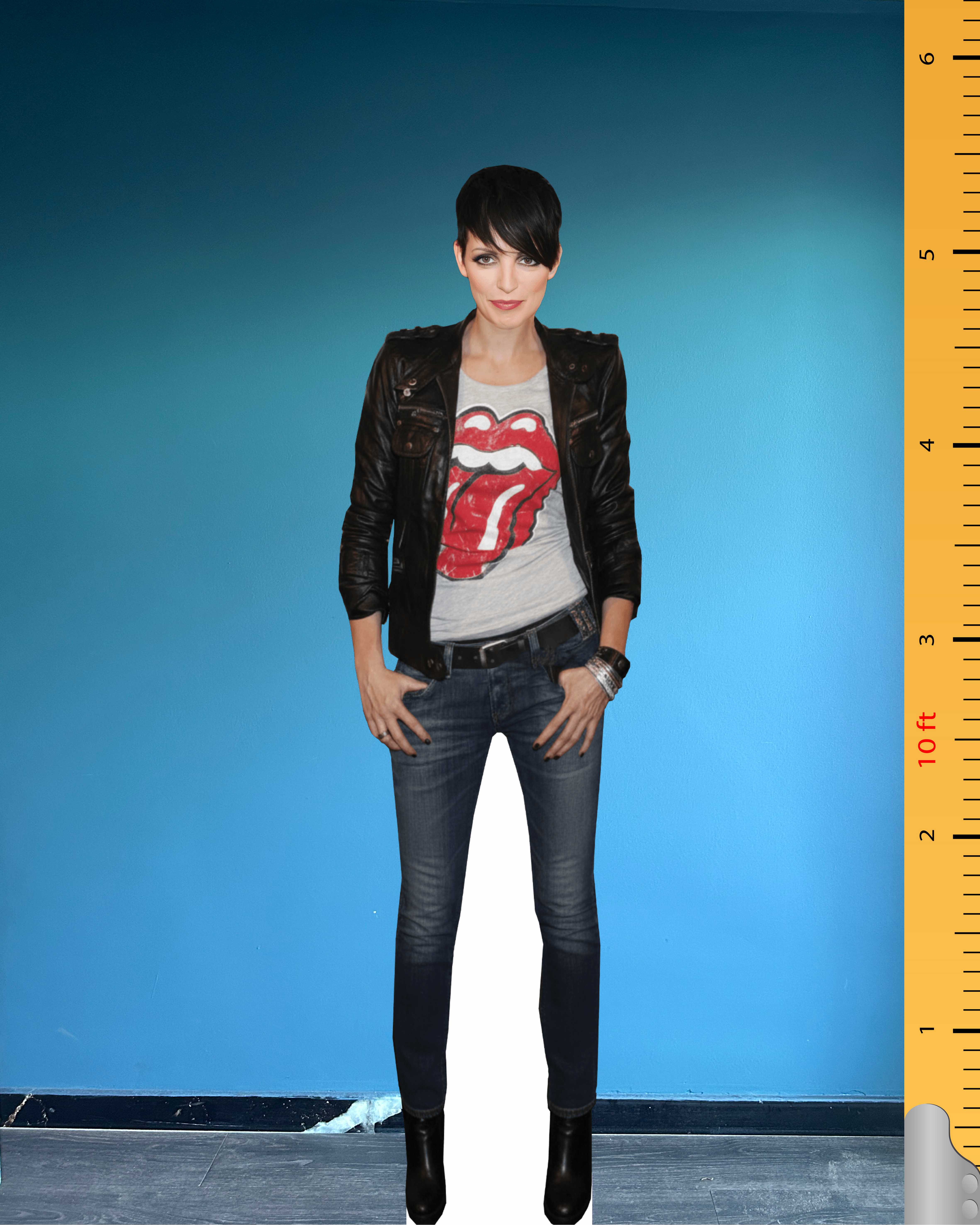 🎤 Nena Life-Size Cardboard Cutout – Gabriele Susanne Kerner Standee for Retro-Themed Events & Music Displays