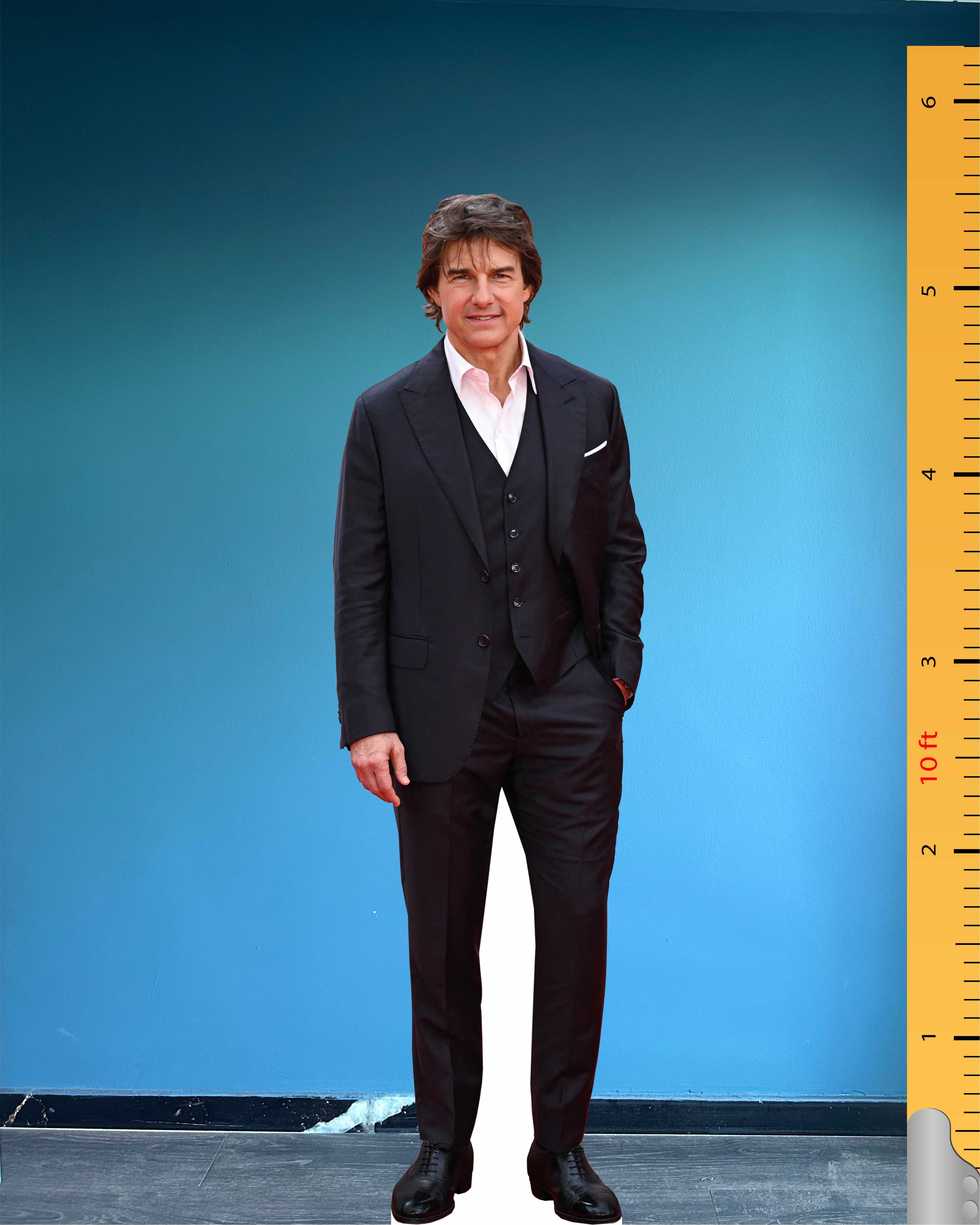 Tom Cruise Cardboard Cutout Model Life Size Plastic Standee Model Thomas Cruise Mapother