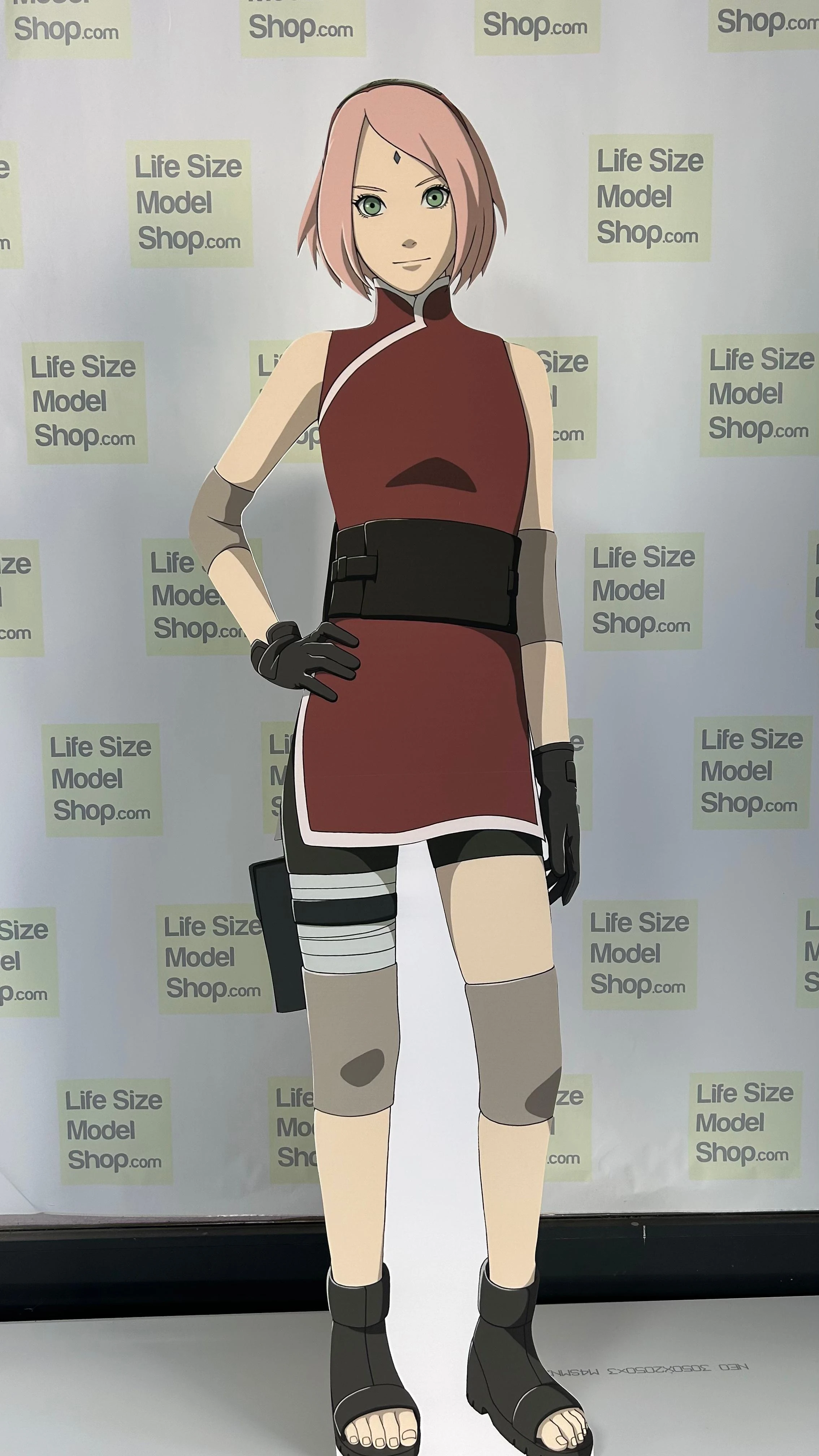 🌸 Sakura Haruno Cardboard Cutout Standee – Naruto Anime Character Figure