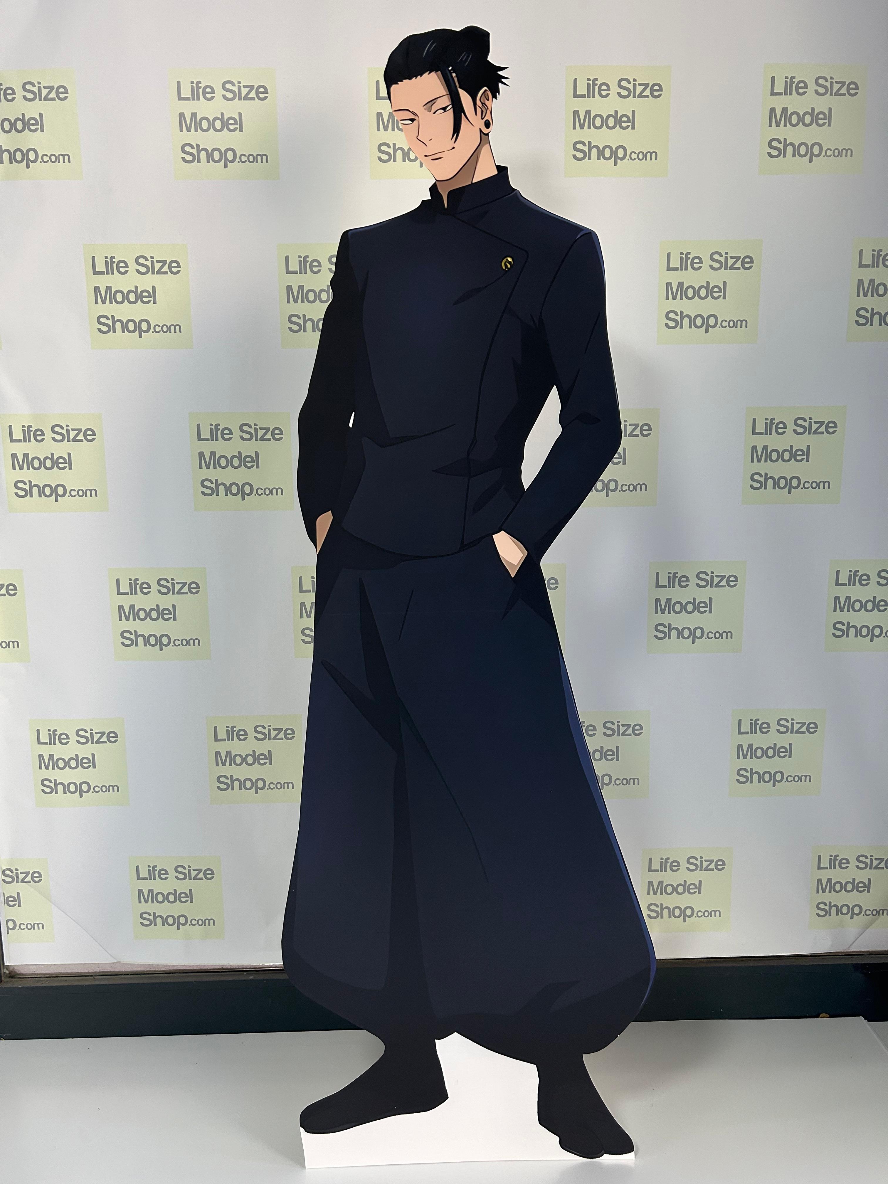 Suguru Geto Modelo de papelão recortado Jujutsu Kaisen Suguru Figura de anime Personagem fictício Standee