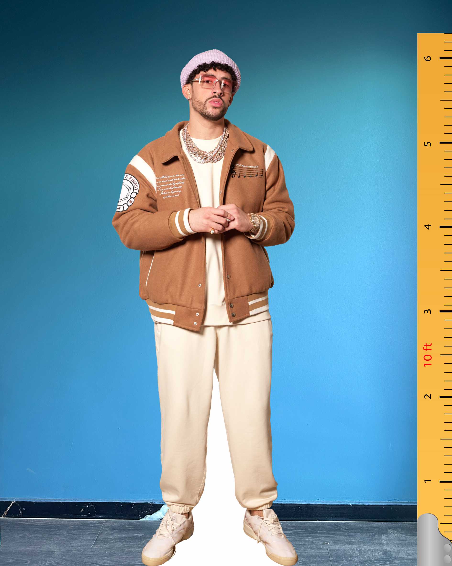 Bad Bunny Lifesize Standee Cutout - Benito Antonio Martínez Ocasio