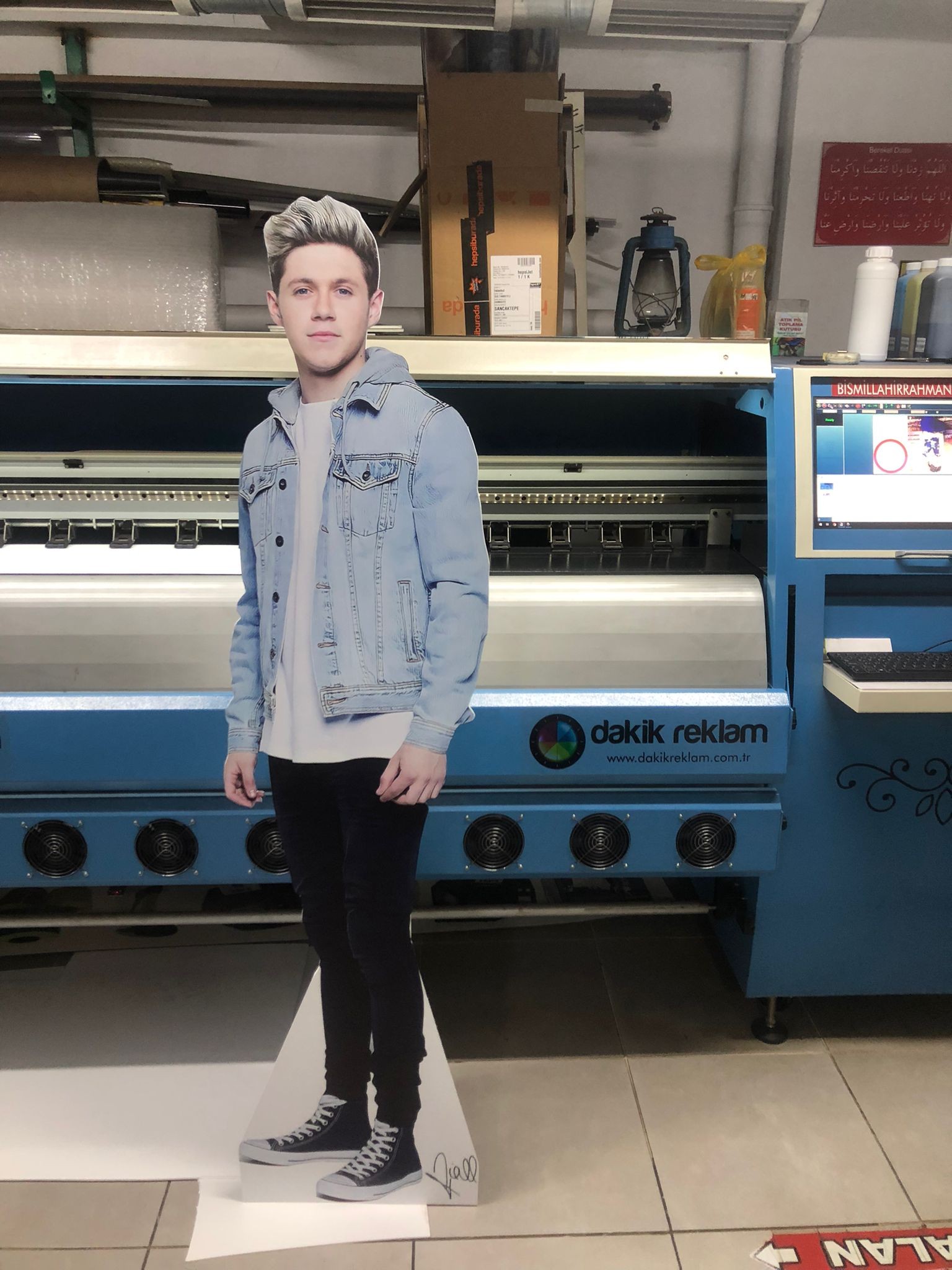 Niall Horan Cutout Lifesize Plastic Standee Model