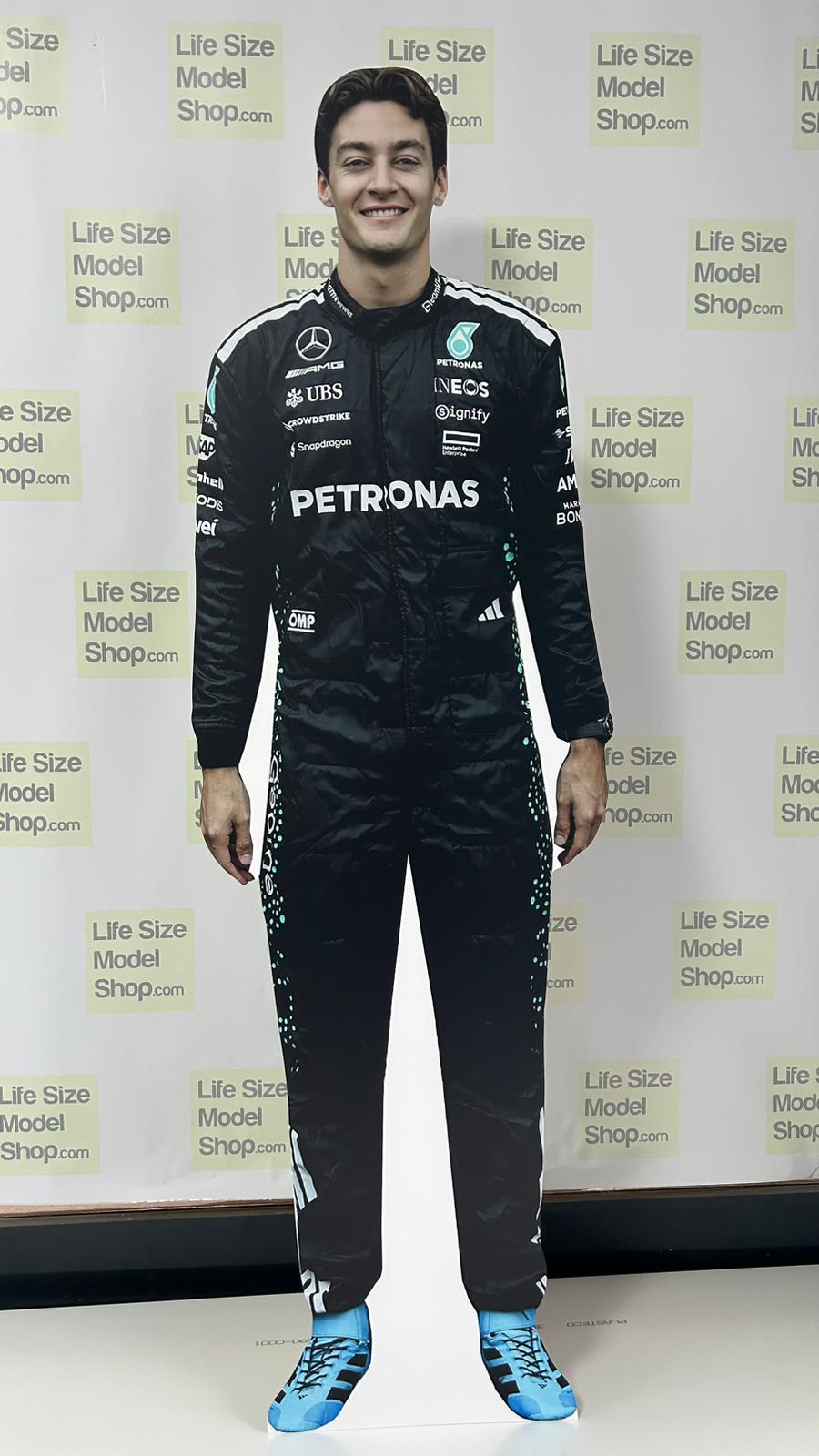 🏎️ George Russell Cutout – Style, Intelligence, and Speed ​​All in One!