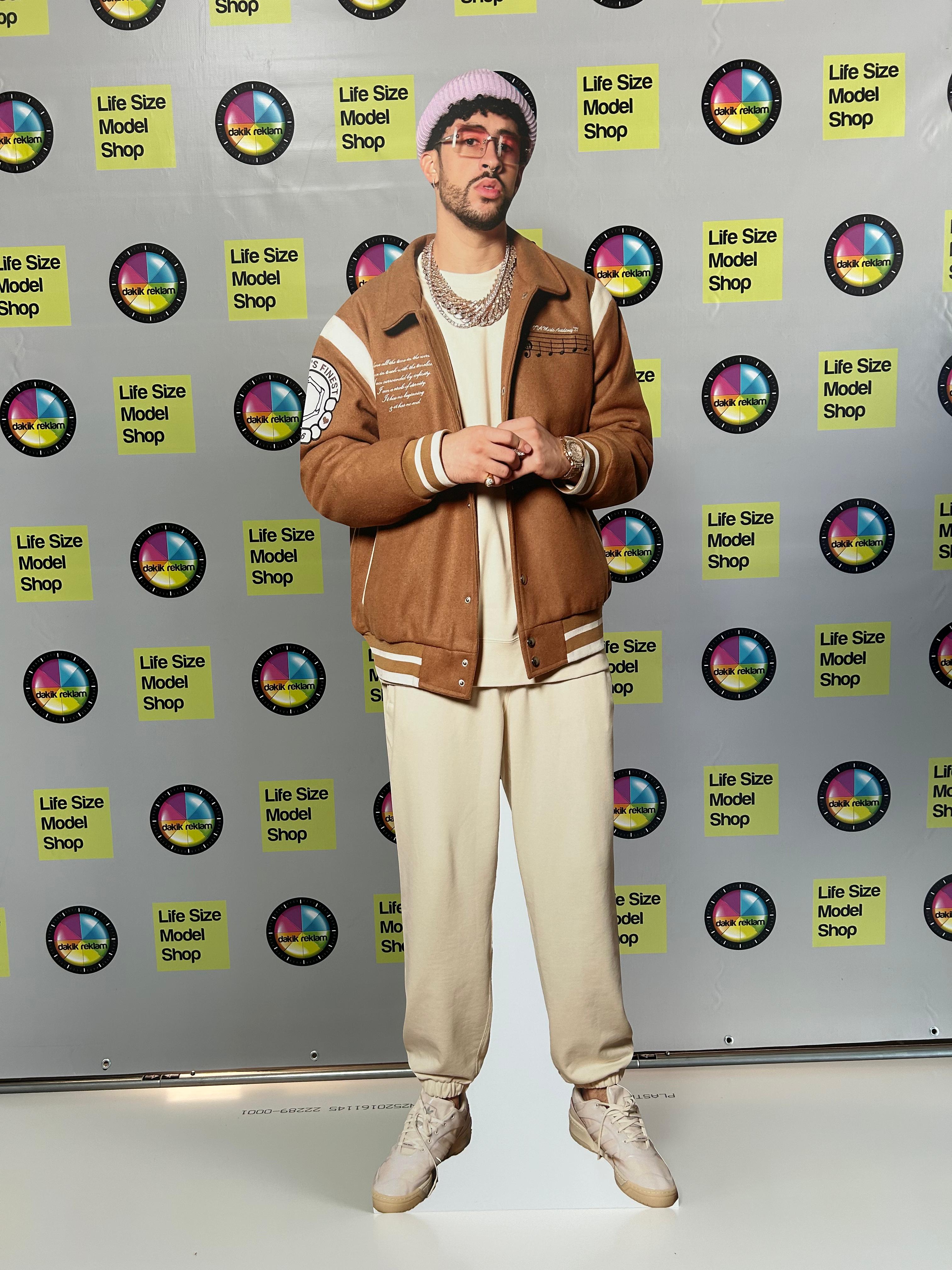 Bad Bunny Lifesize Standee Cutout - Benito Antonio Martínez Ocasio