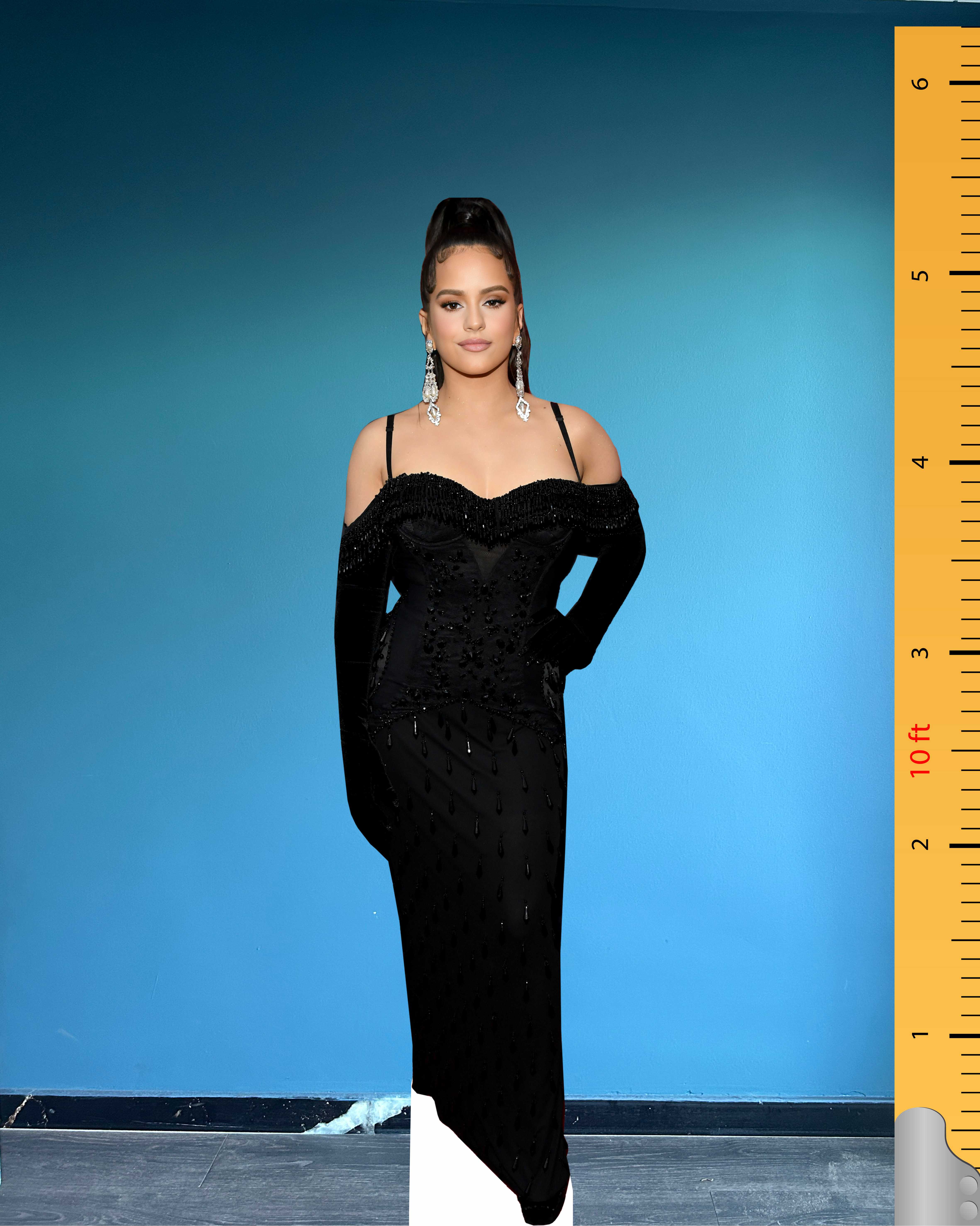 🌟 Rosalía Life Size Cardboard Cutout – MTV Video Music Awards Celebrity Standee