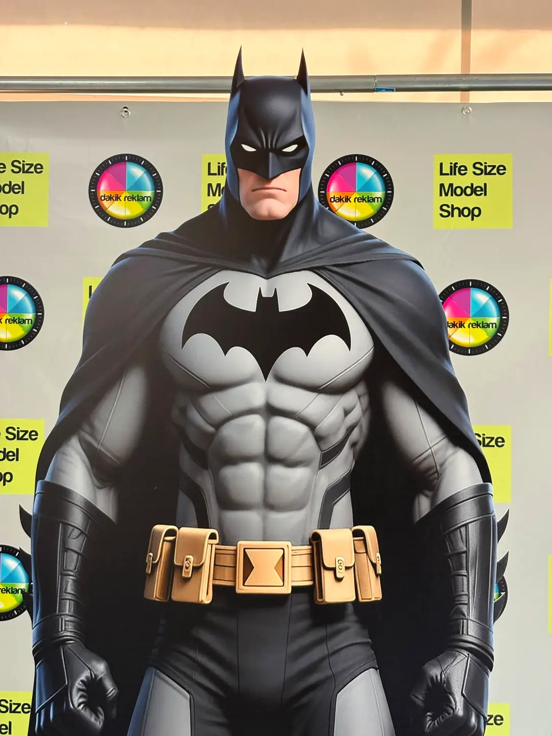 BATMAN　オーダー品 Batman Maketi: Gerçek Boy Plastik Maket | 🦇 