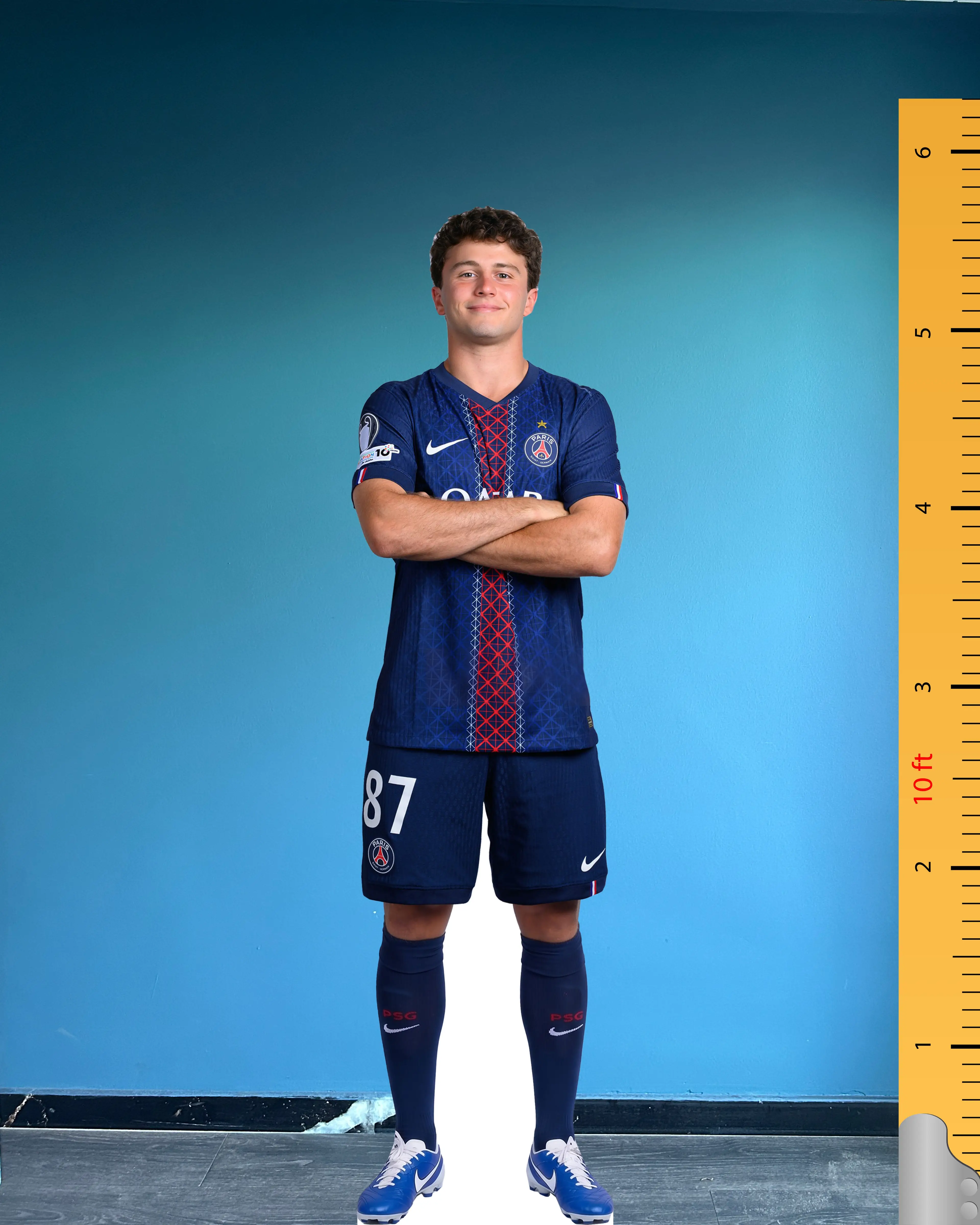 Joao Neves Life Size Cardboard Cutout Model | 🇫🇷 Paris Saint