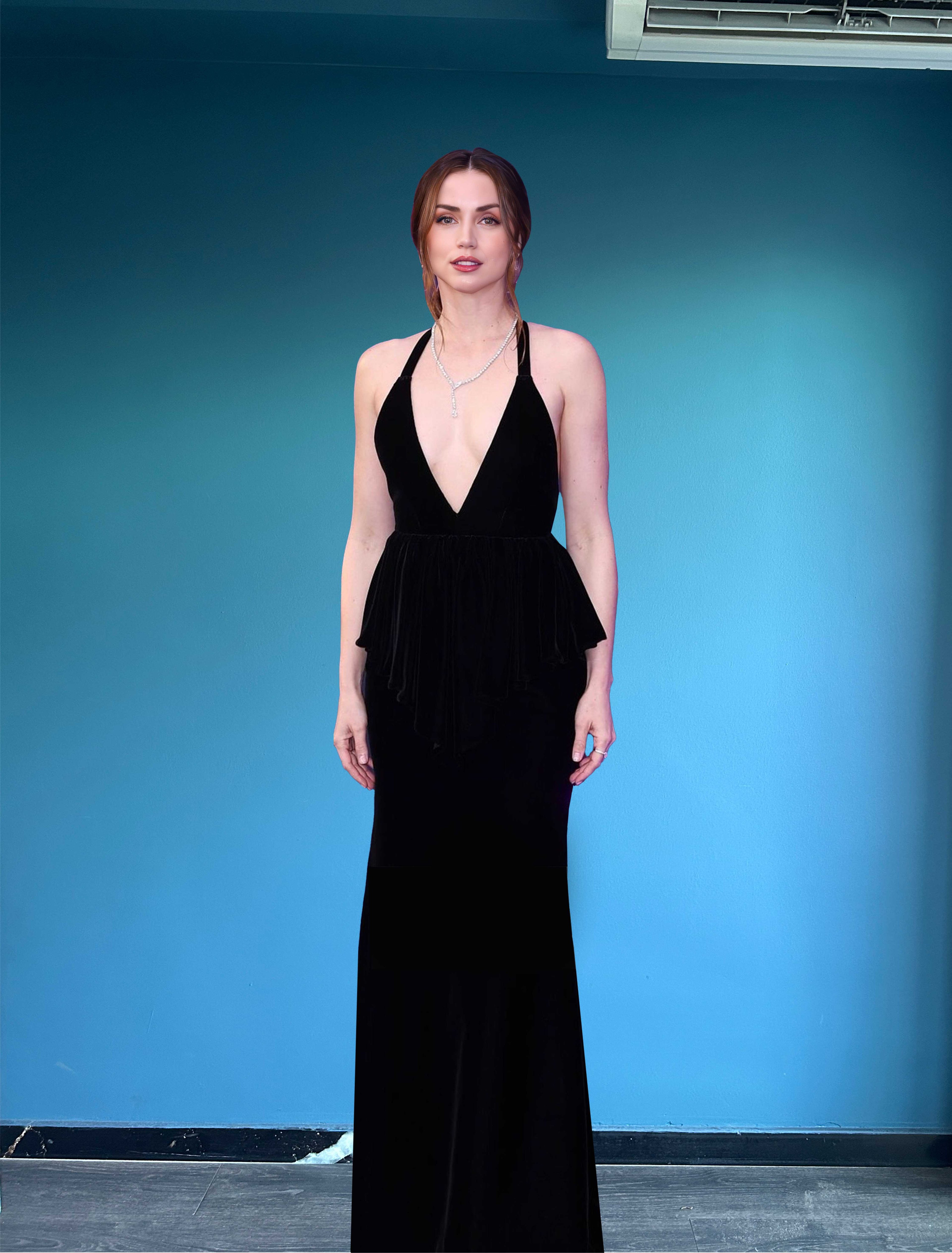 Ana de Armas Cardboard Cutout Model Life Size Ana Celia de Armas Caso Plastic Standee Model