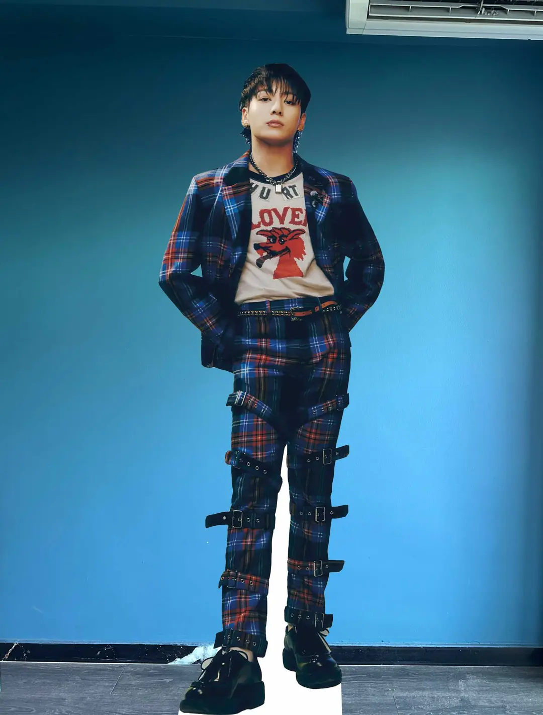 Jungkook Cardboard Cutout Model – 2025 Jungkook Korean Singer Life