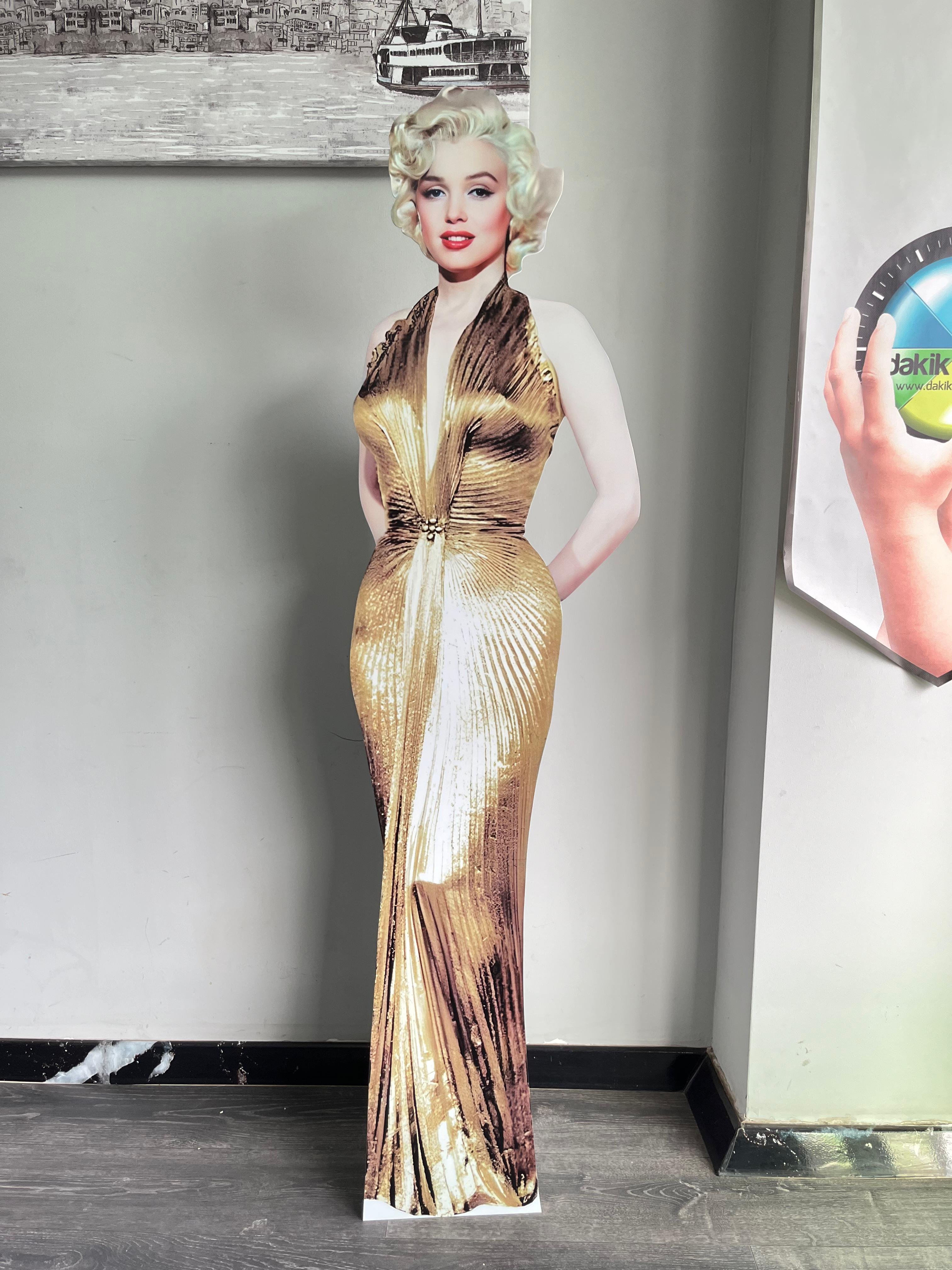 Marilyn Monroe Maketi Tam Boy Dekor Maket Hediye Maket