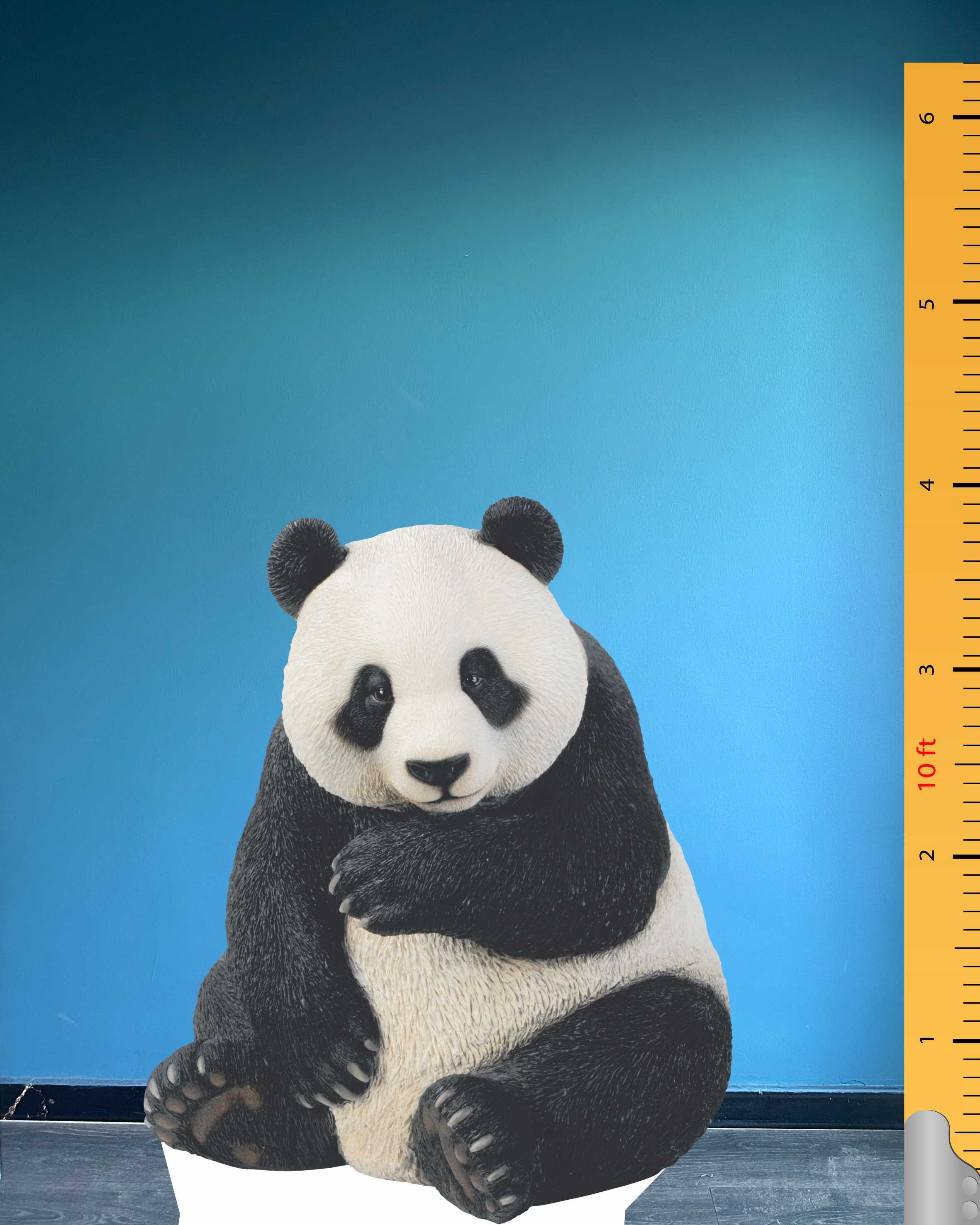 Panda Cardboard Cutout Model Giant Panda Character Standee Figur