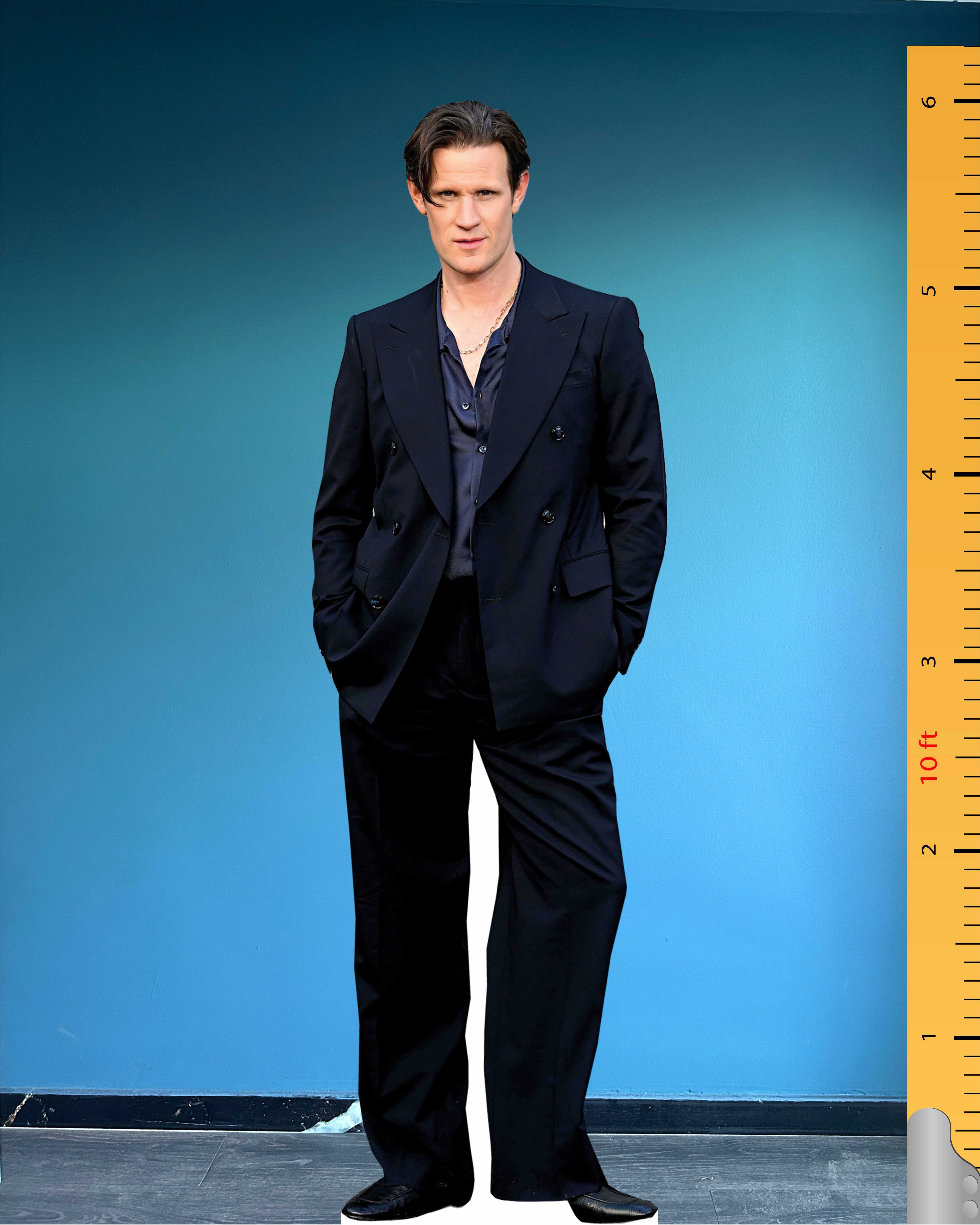 Matt Smith Cardboard Cutout Model Life Size Plastic Standee Model Matthew Robert 