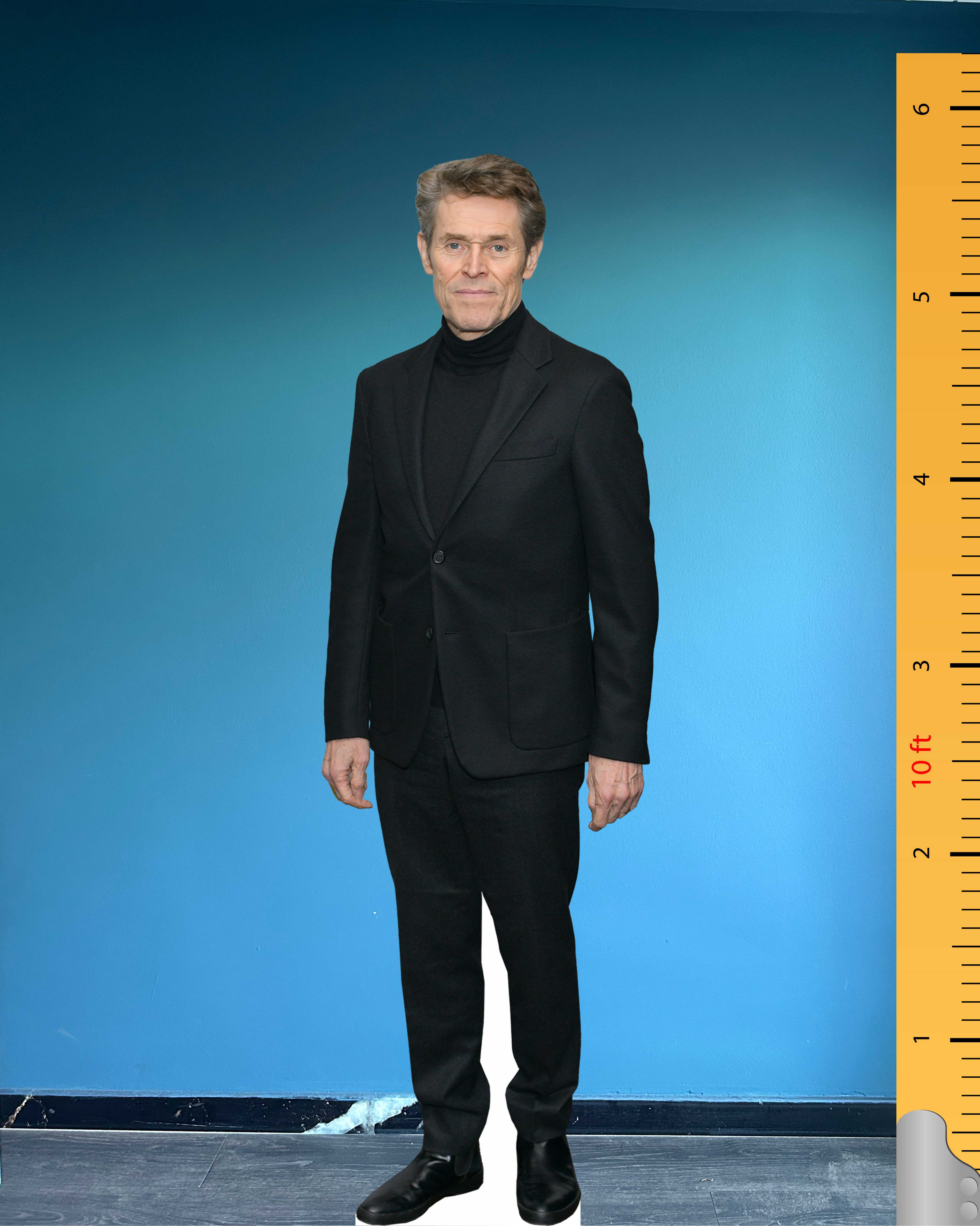 🎬 Willem Dafoe Life Size Cardboard Cutout – BAFTA Awards Celebrity Edition