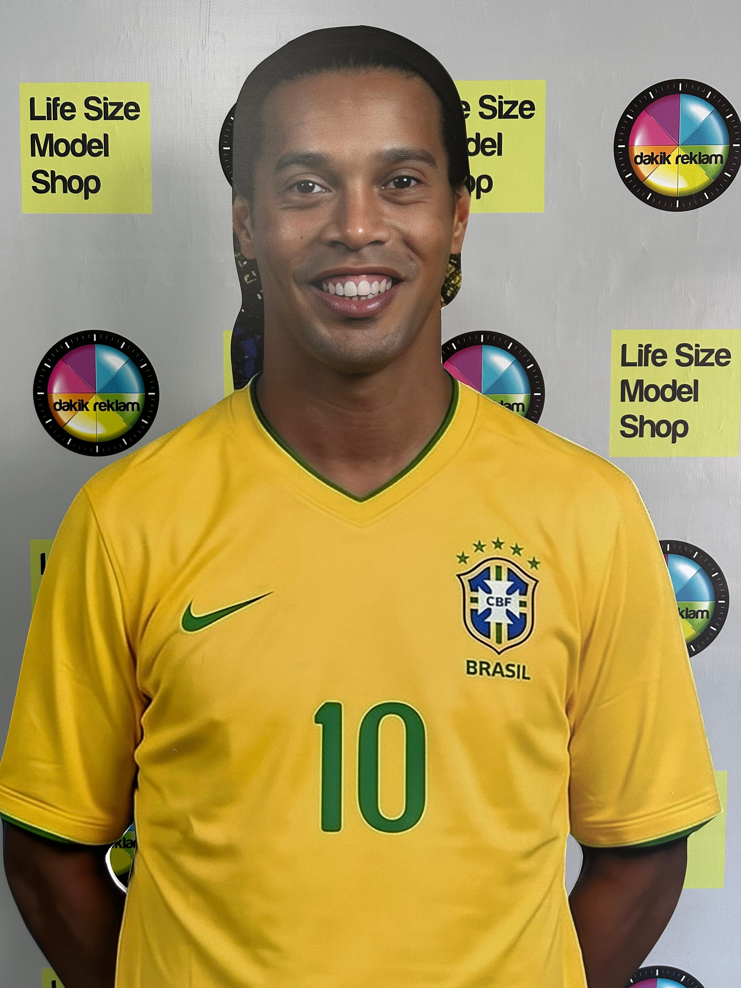 Ronaldinho Life Size Cardboard Cutout Model | Brazilian National