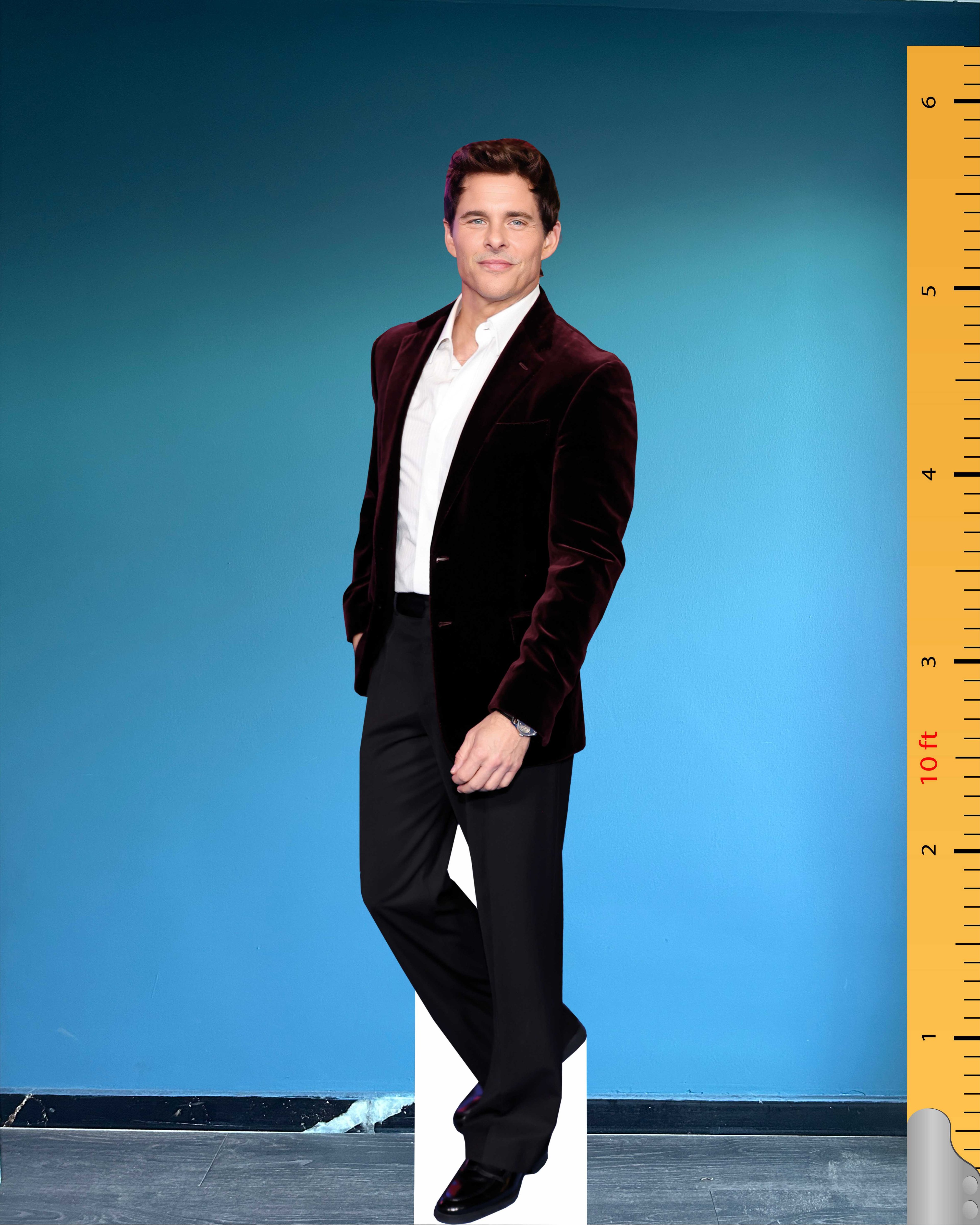 Victor Osimhen Tekturowy model wycinany w naturalnej wielkości z plastikową podstawką Victor James Osimhen