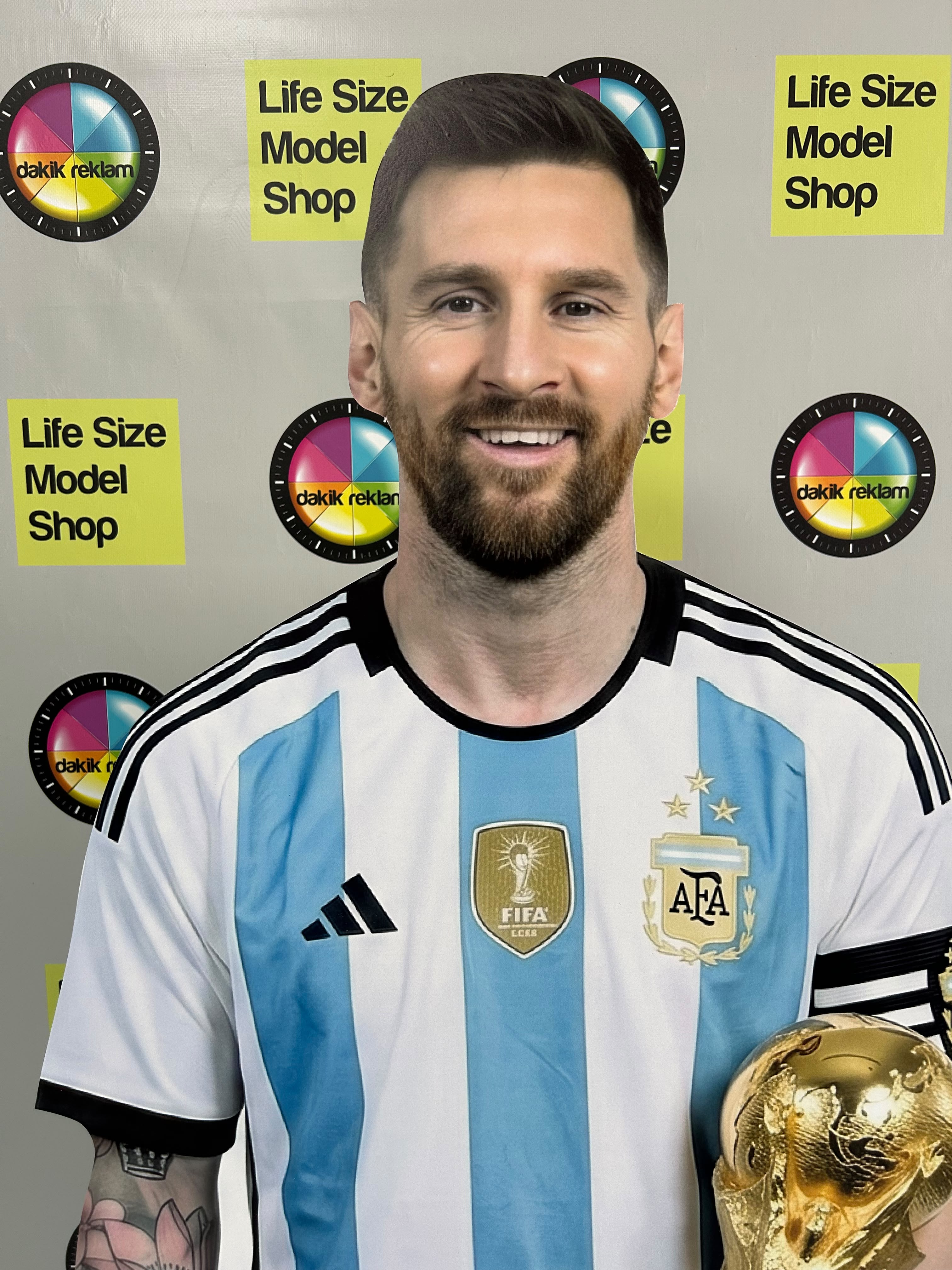 Lionel Messi Life Size Cardboard Cutout Model | ?? Argentina 