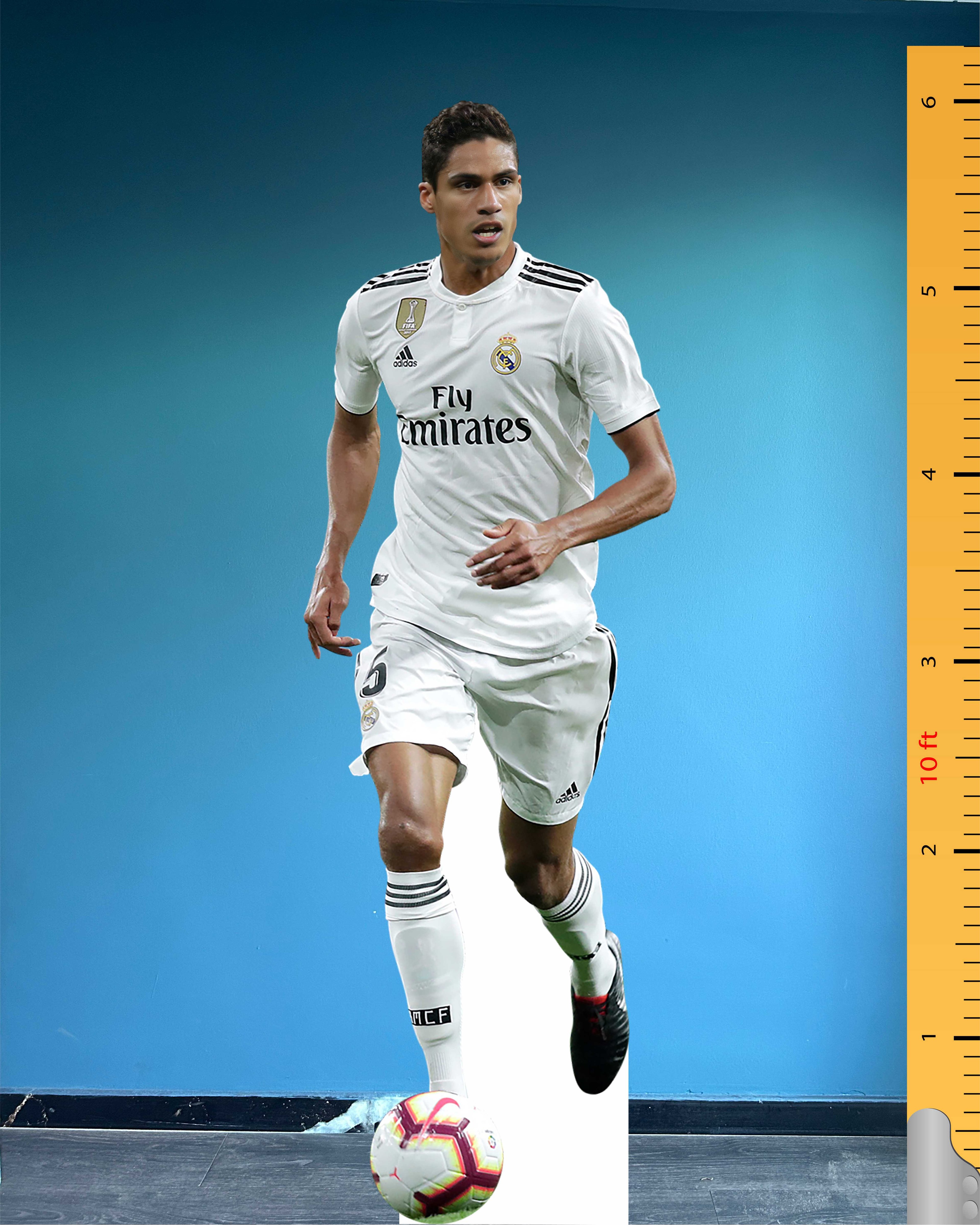 Raphaël Varane Cardboard Cutout Model Plastic Standee Real Madrid CF