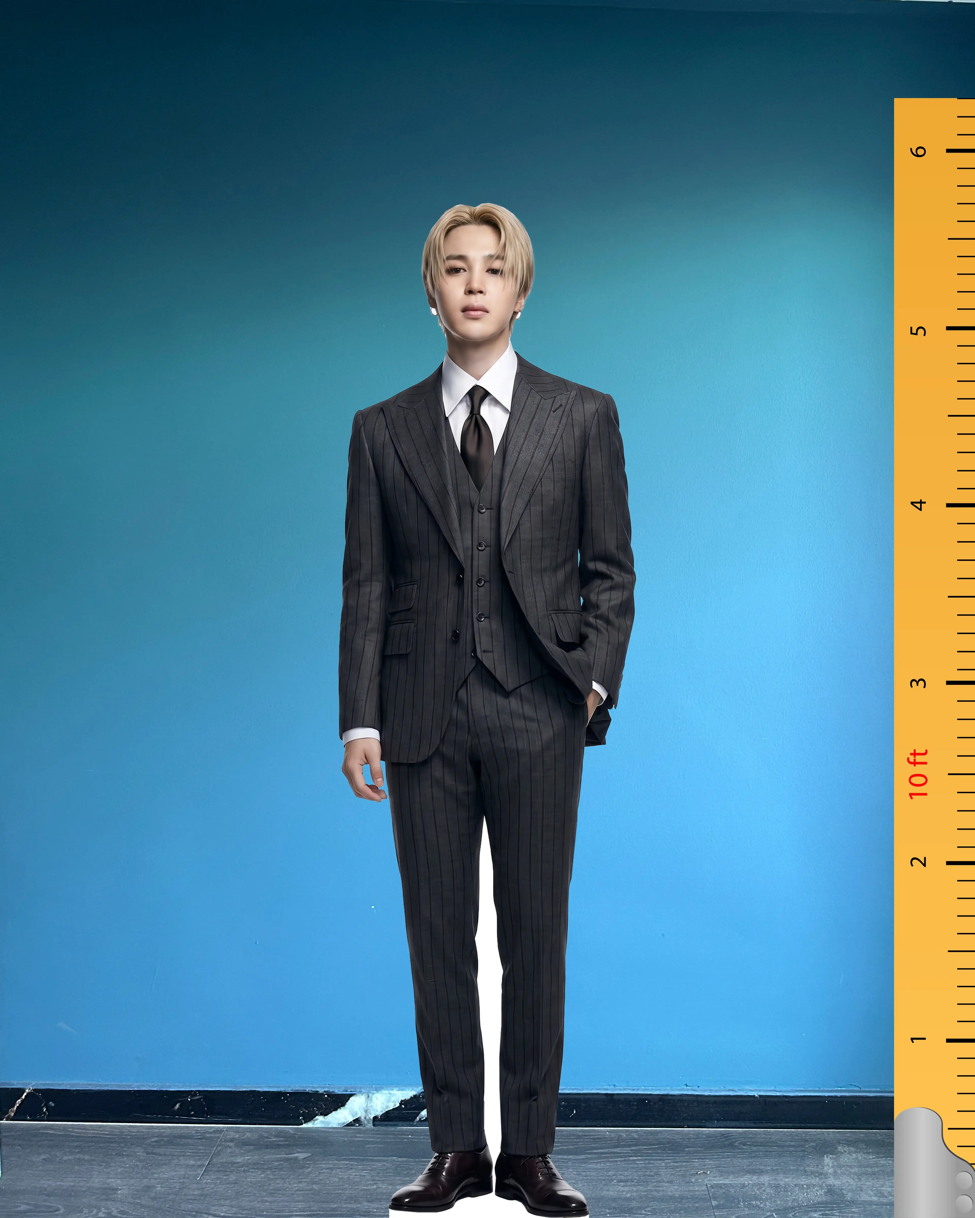 Jimin Life Size Cardboard Cutout Model | 🇰🇷 South Korean Dancer