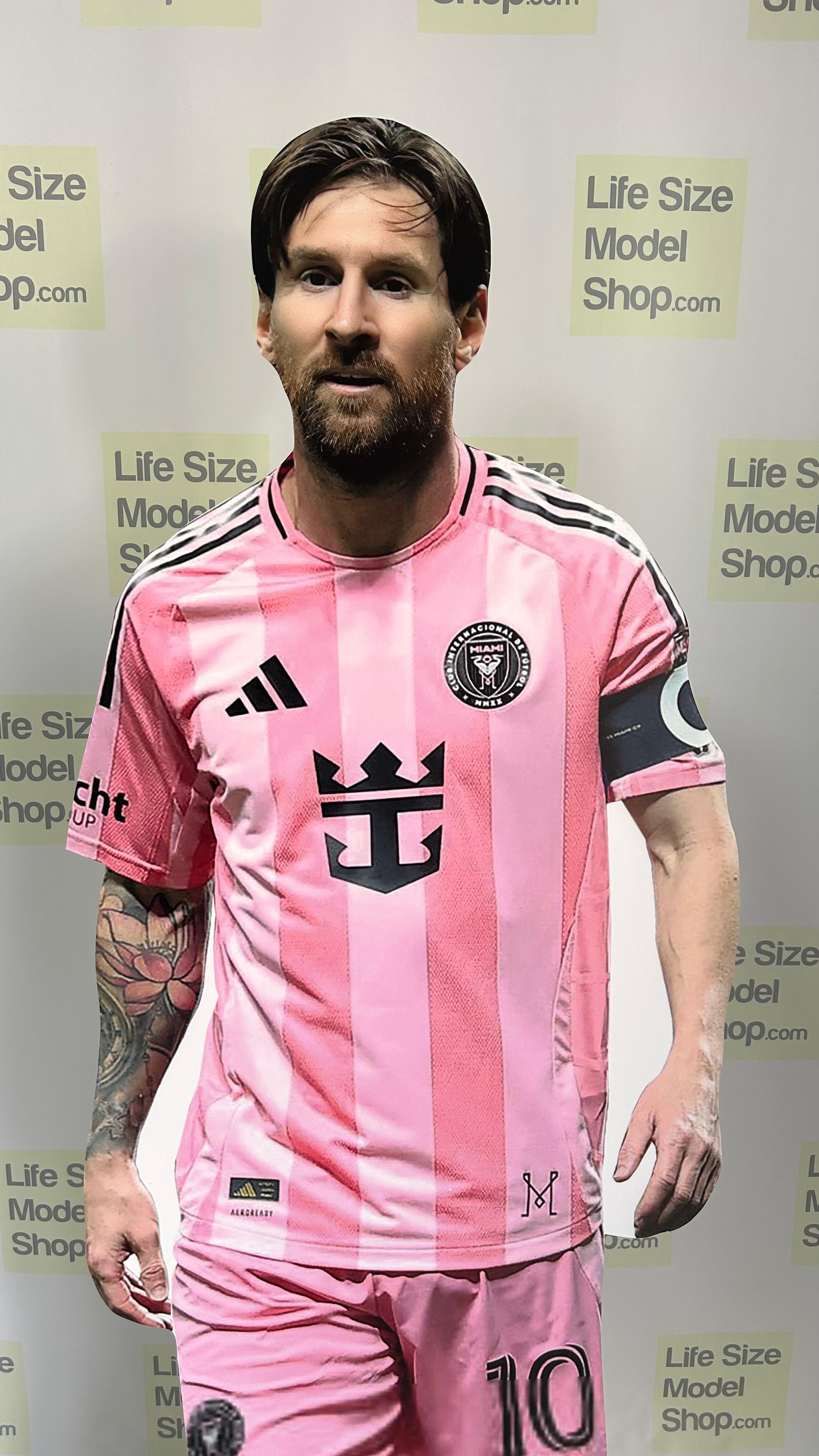 🌴 Lionel Messi Life-Size Figure – Inter Miami Cardboard Standee Model