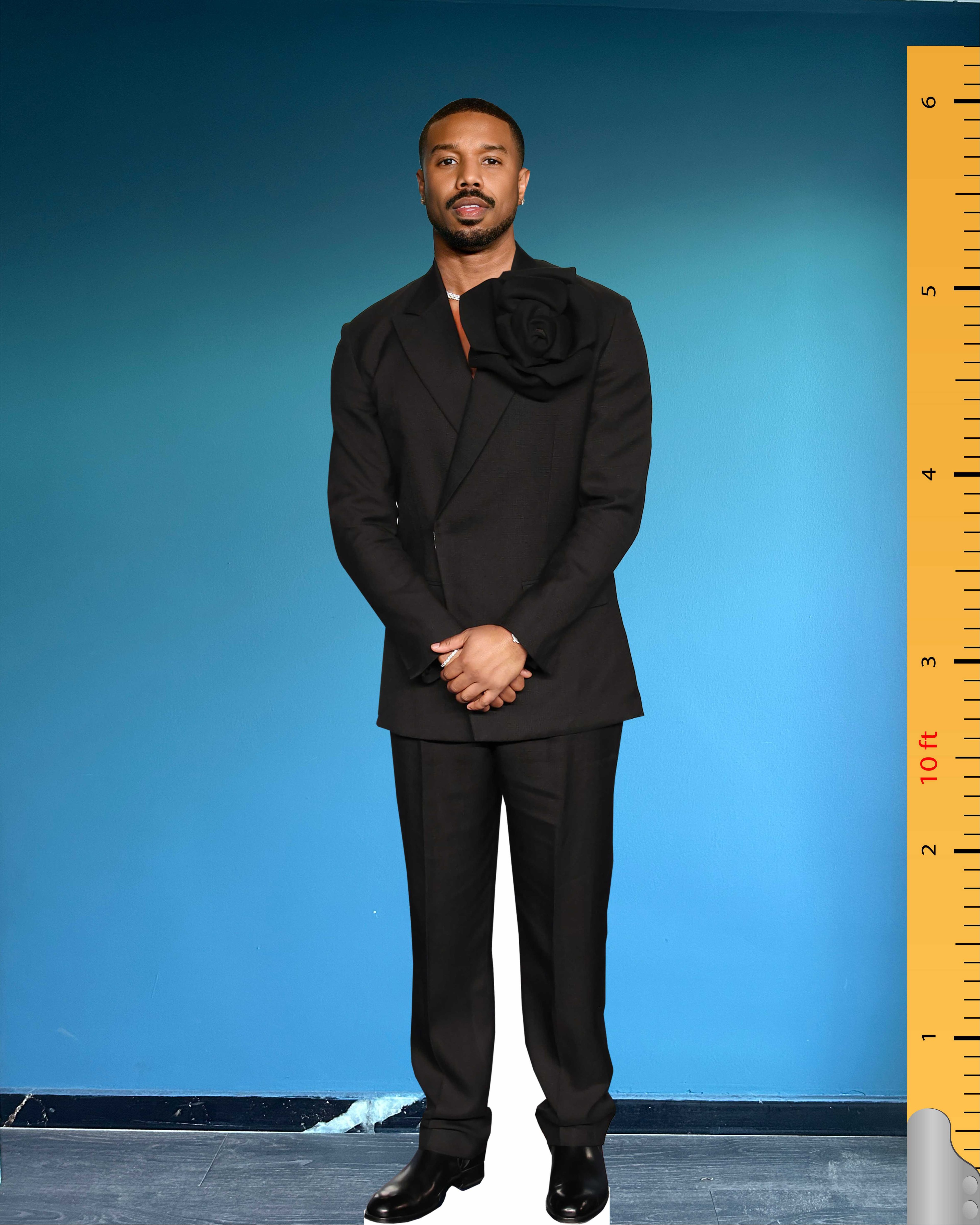 Michael B. Jordan Cardboard Cutout Model Bakari Jordan Plastic Standee Model 