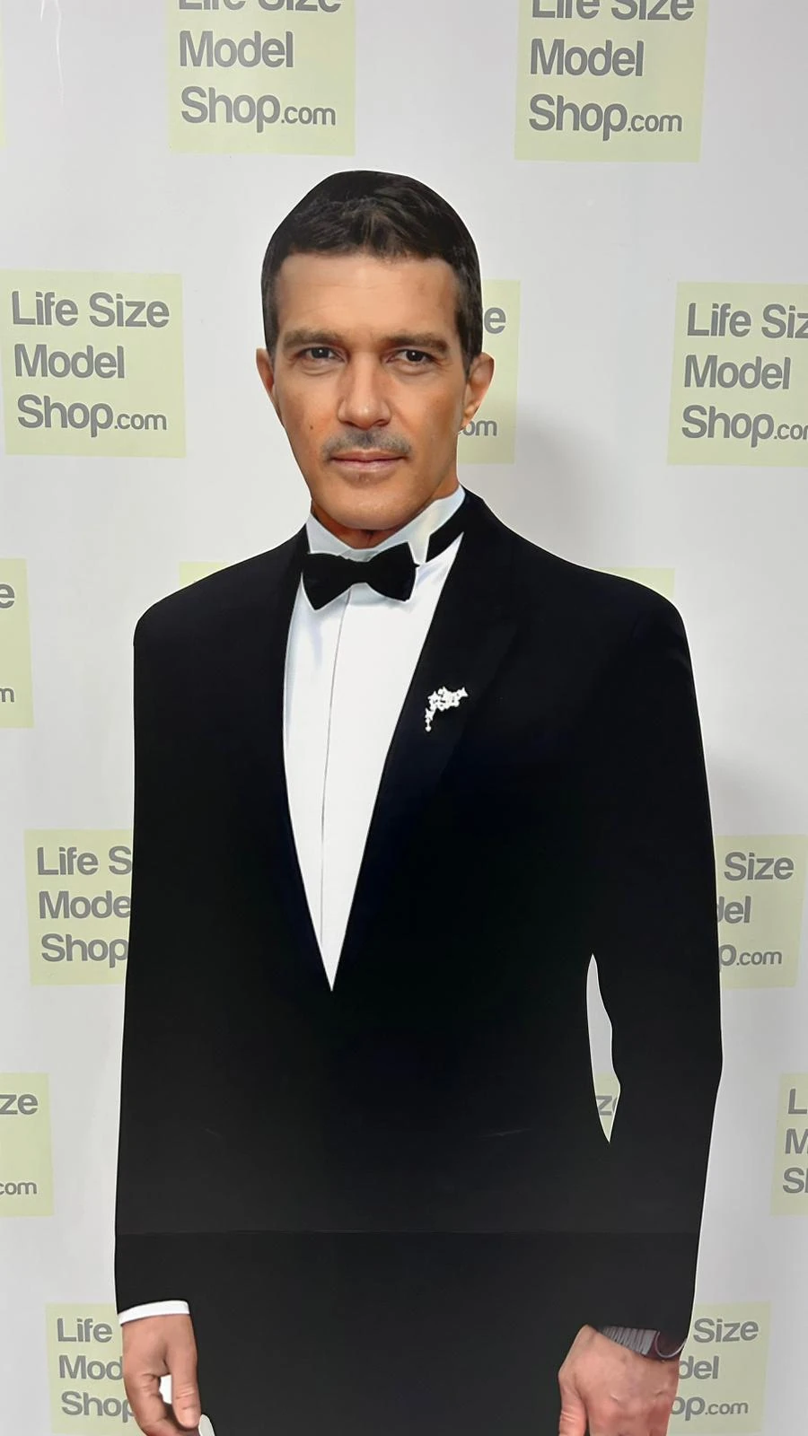 Antonio Banderas Pappaufsteller Modell Lebensgroßes Standmodell aus Kunststoff