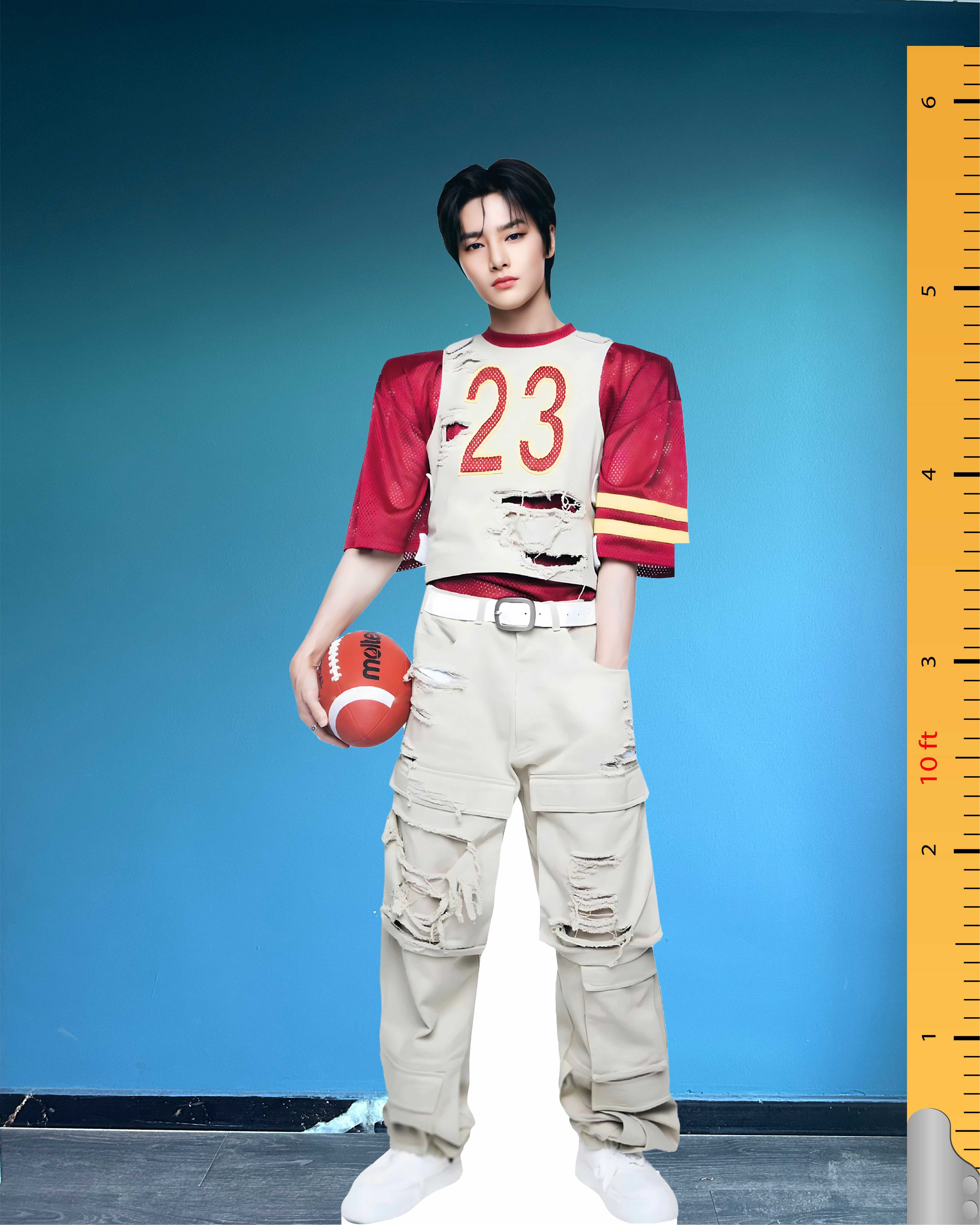  I.N Cardboard Cutout Model Stray Kids Yang Jeong-in Life Size Plastic Standee Model 