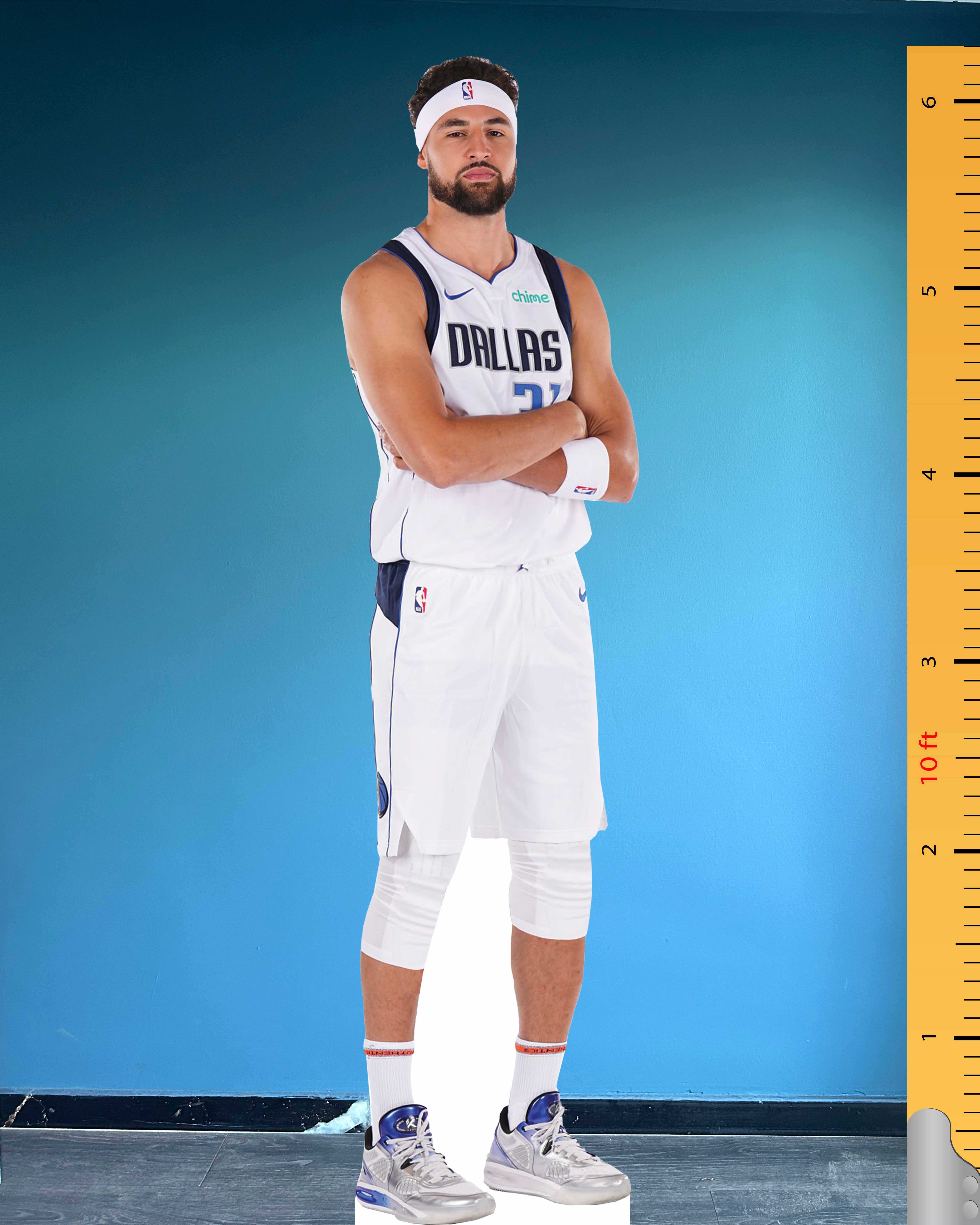 Klay Thompson Life Size Cardboard Cutout Standee Dallas Mavericks Number 31 Celebrity Cutouts 