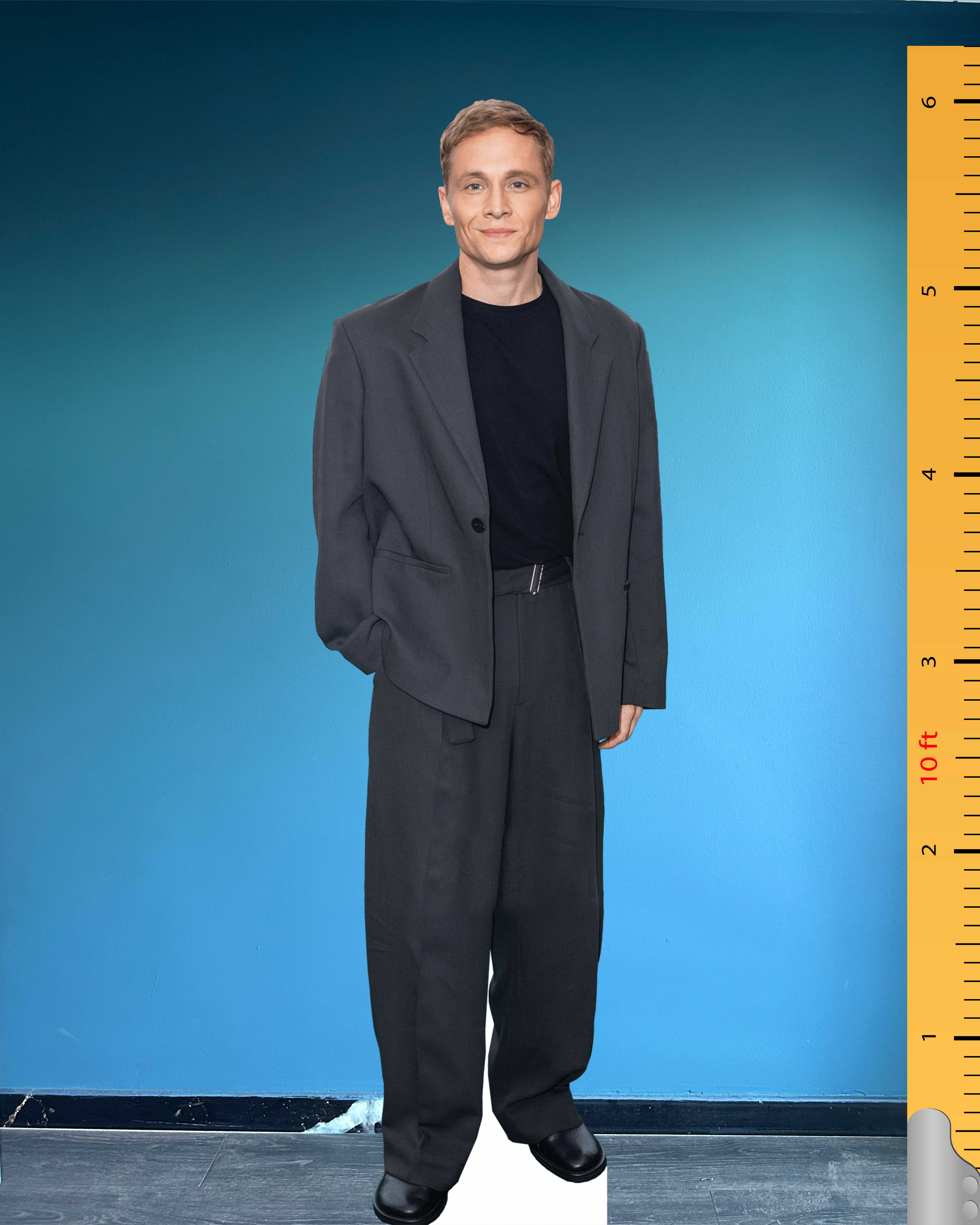 Matthias Schweighöfer Life Size Cardboard Cutout Model Standee Plastic Celebrity Cutouts