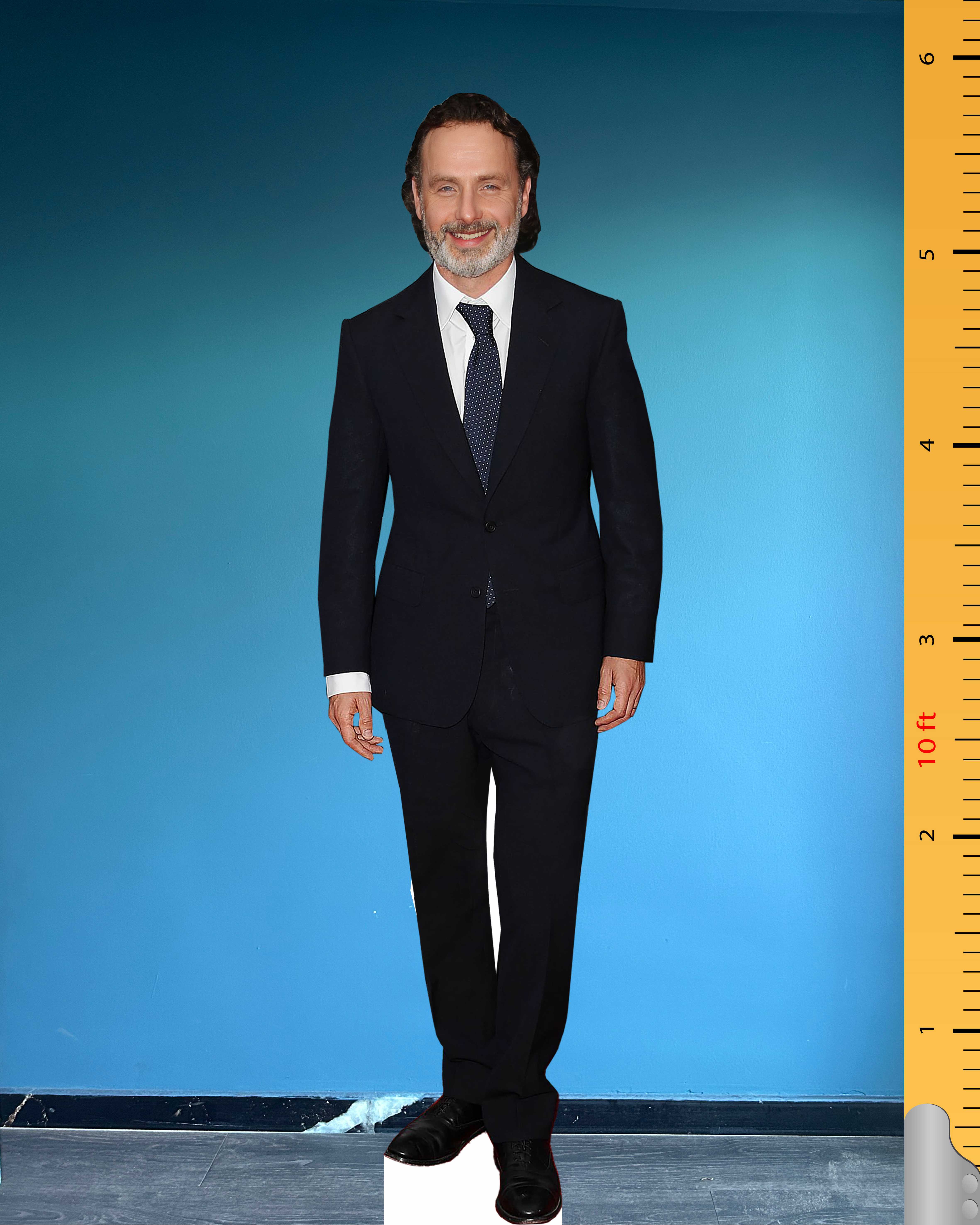 🧢 Andrew Lincoln Cardboard Figure – Life-Size Celebrity Standee Model