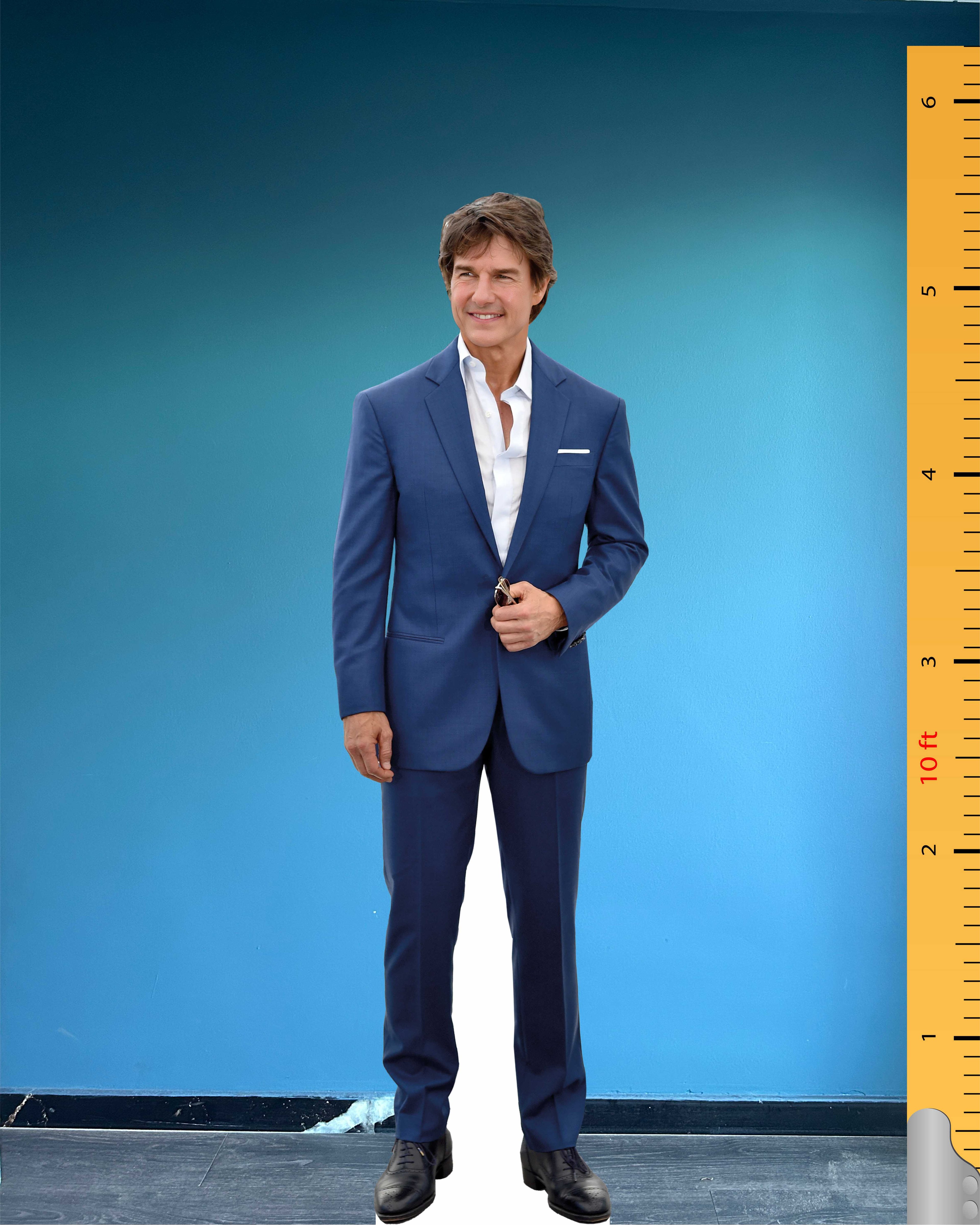 Tom Cruise Cardboard Cutout Model Life Size Plastic Standee Model Red Carpet