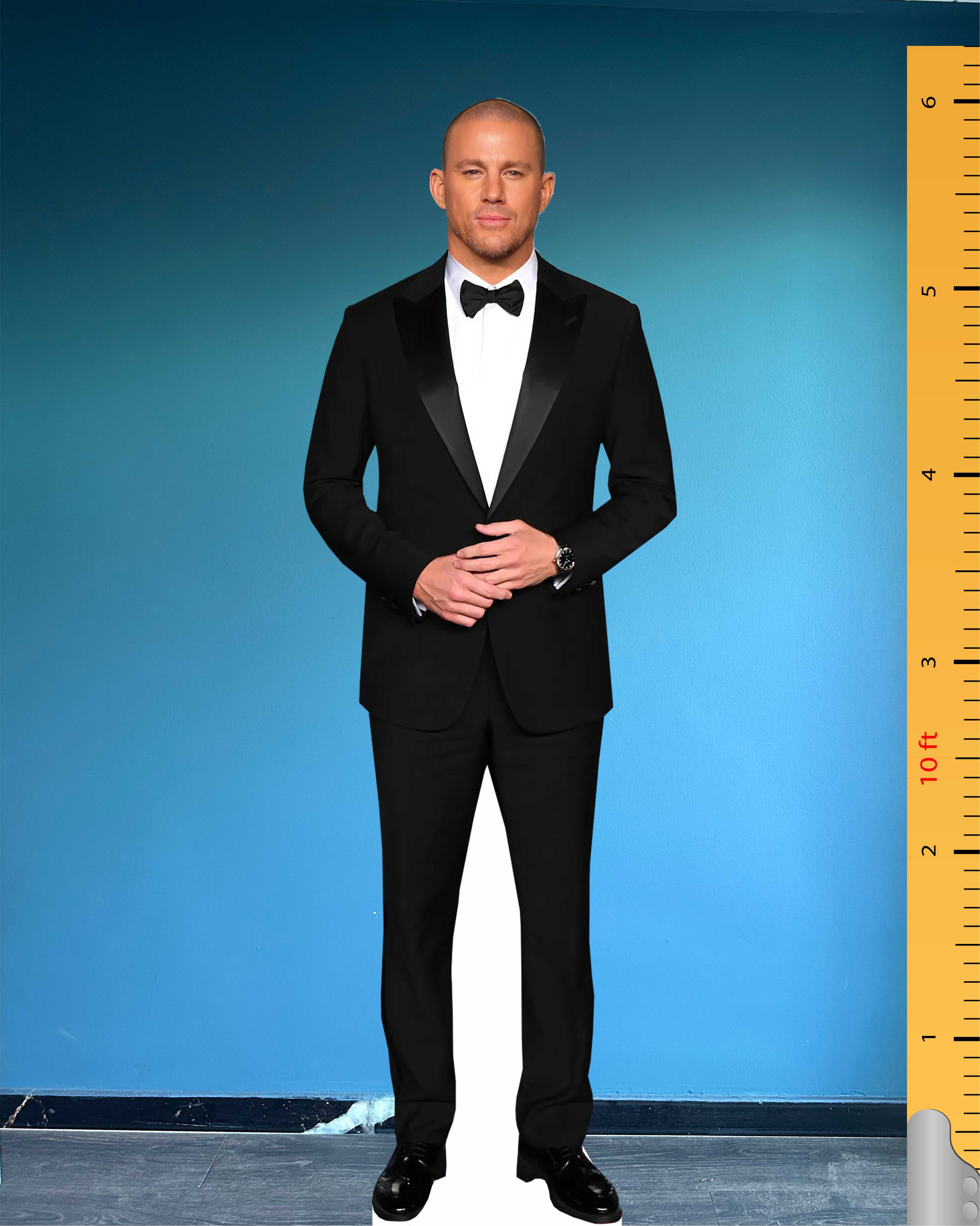 Channing Tatum Cardboard Cutout Model Matthew Tatum Life Size Plastic Standee Model 